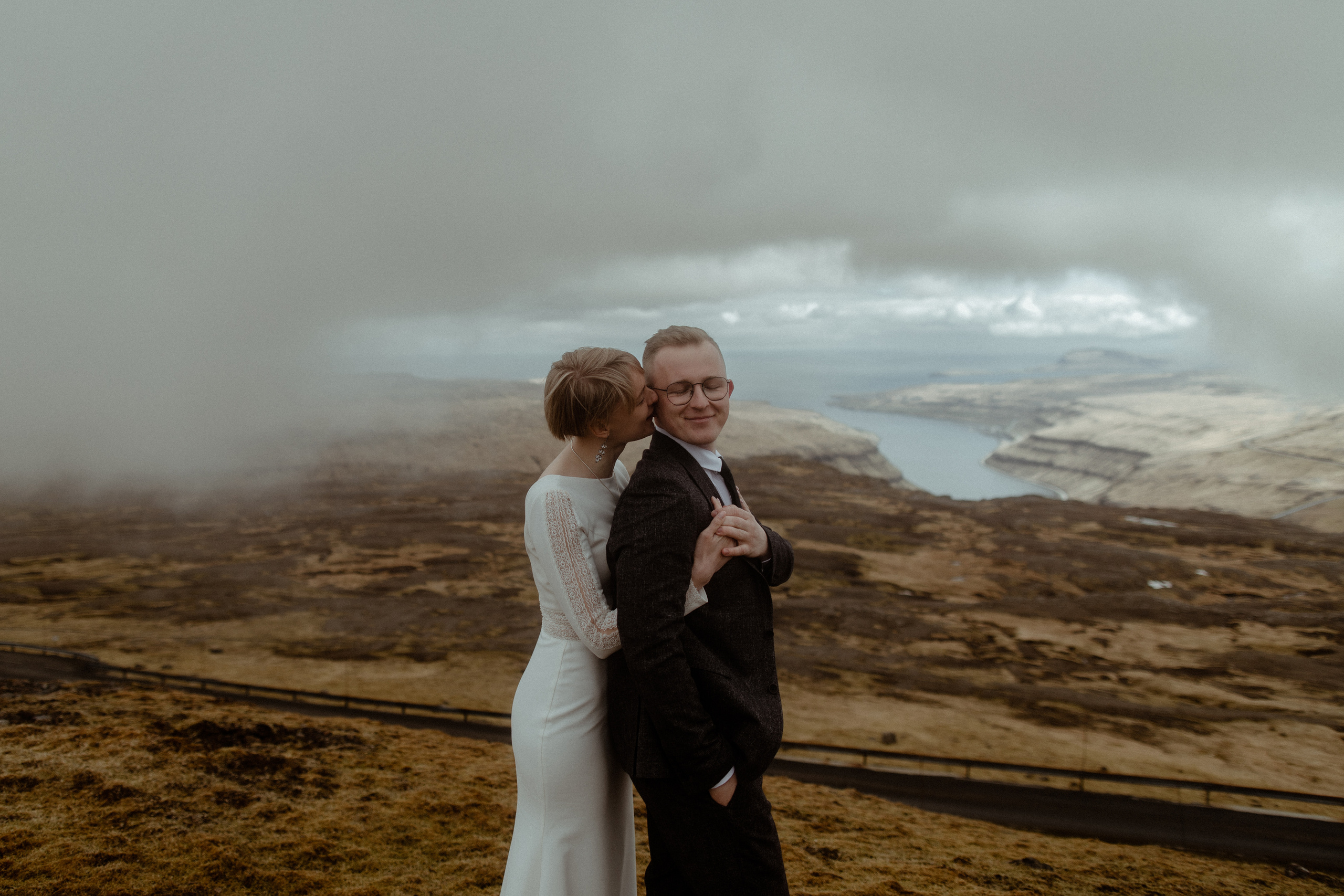 Elopement at Faroe islands. Iceland elopement photographer & videographer