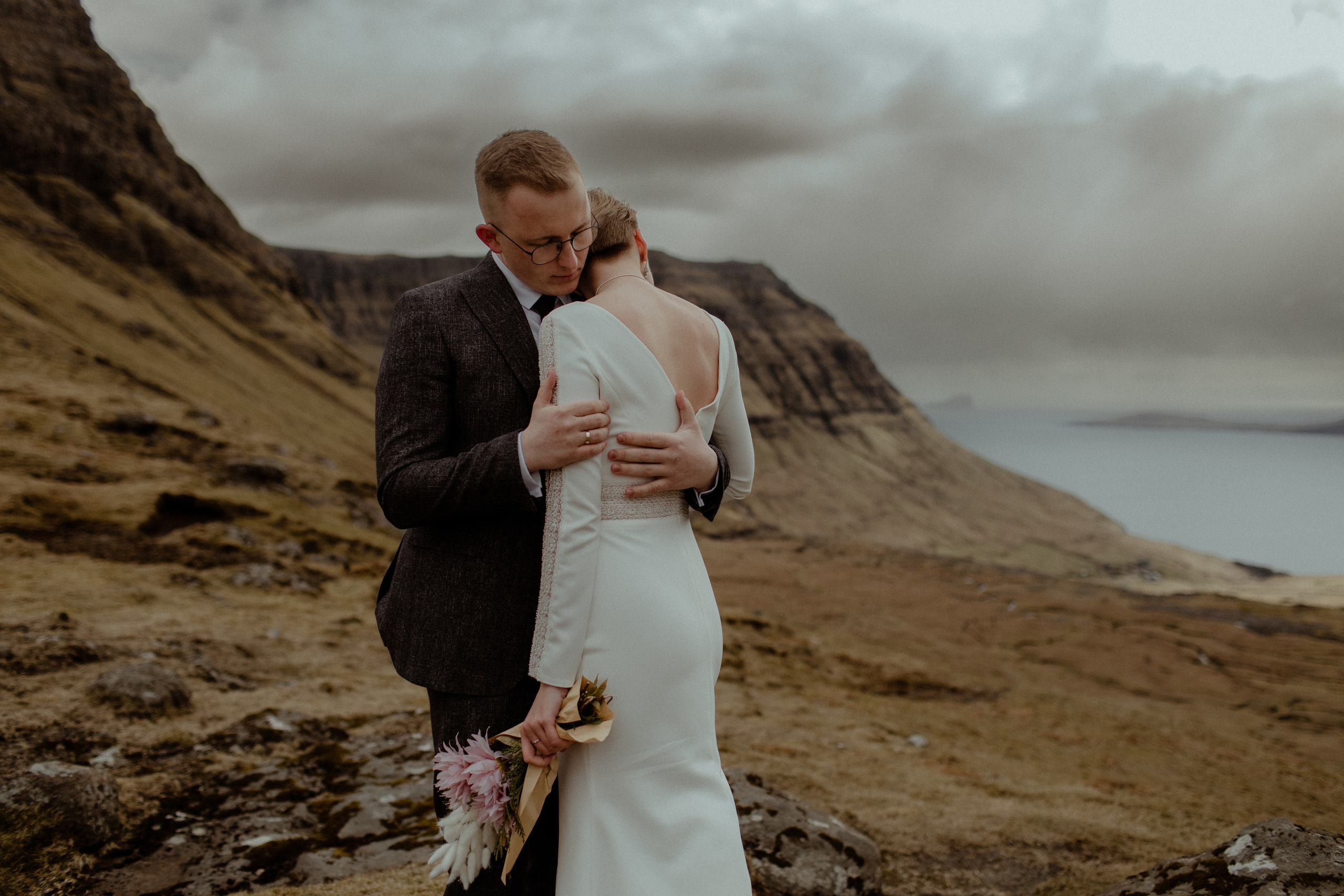 Elopement at Faroe islands. Iceland elopement photographer & videographer