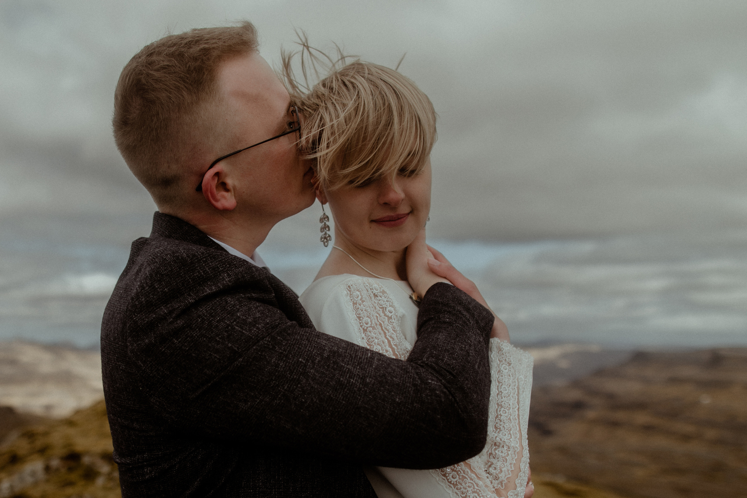 Elopement at Faroe islands. Iceland elopement photographer & videographer