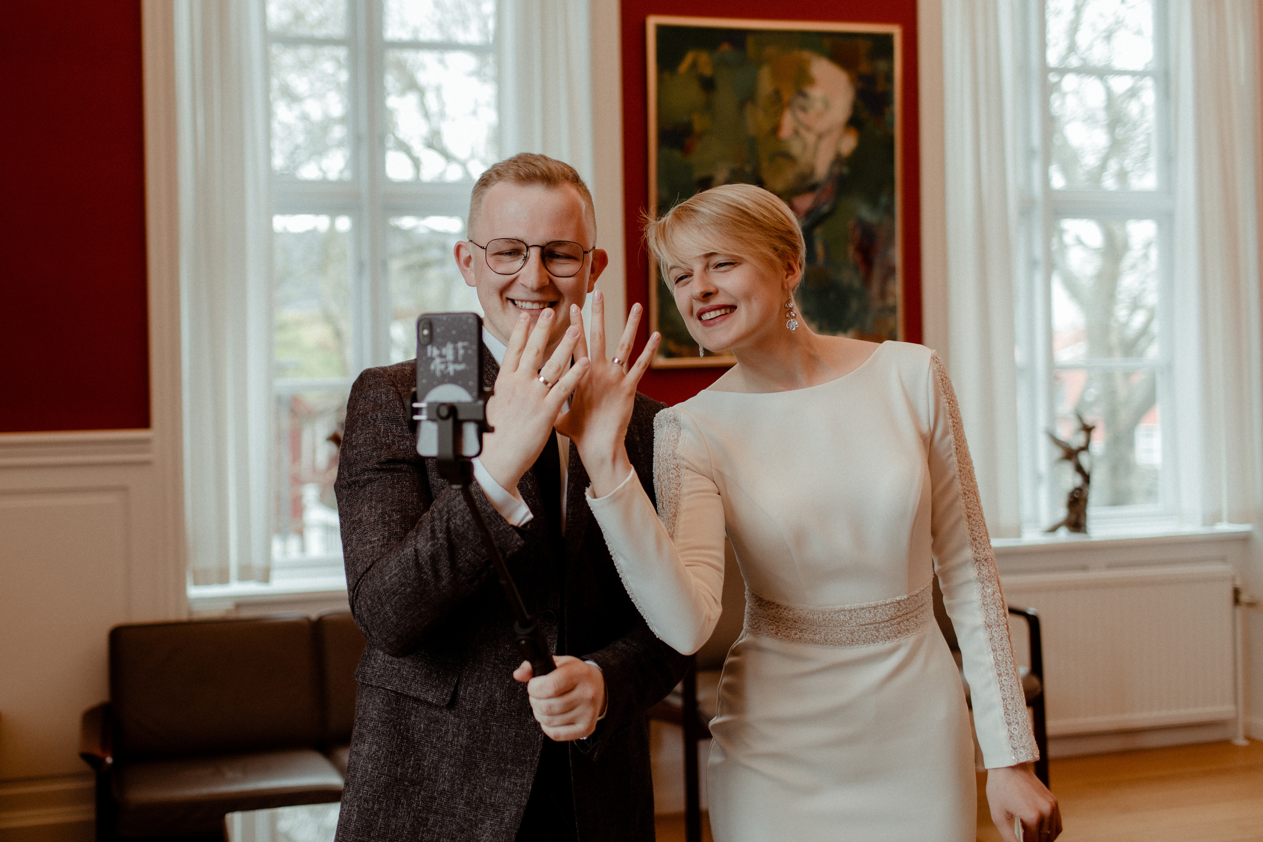 Elopement at Faroe islands. Iceland elopement photographer & videographer