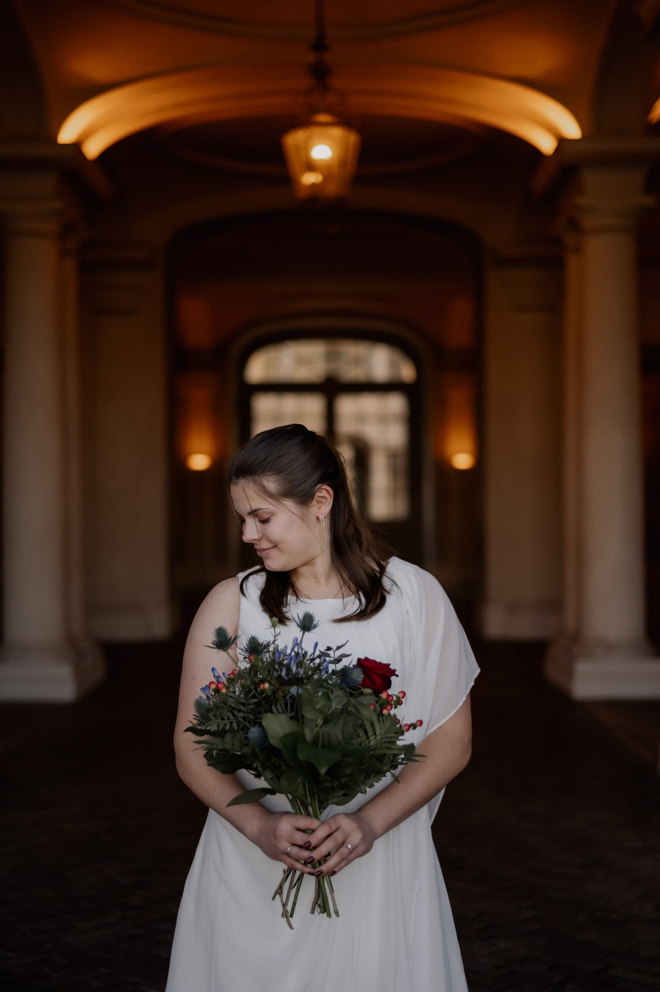 Residenz Ansbach als Kulisse für ein After-Wedding-Shooting.