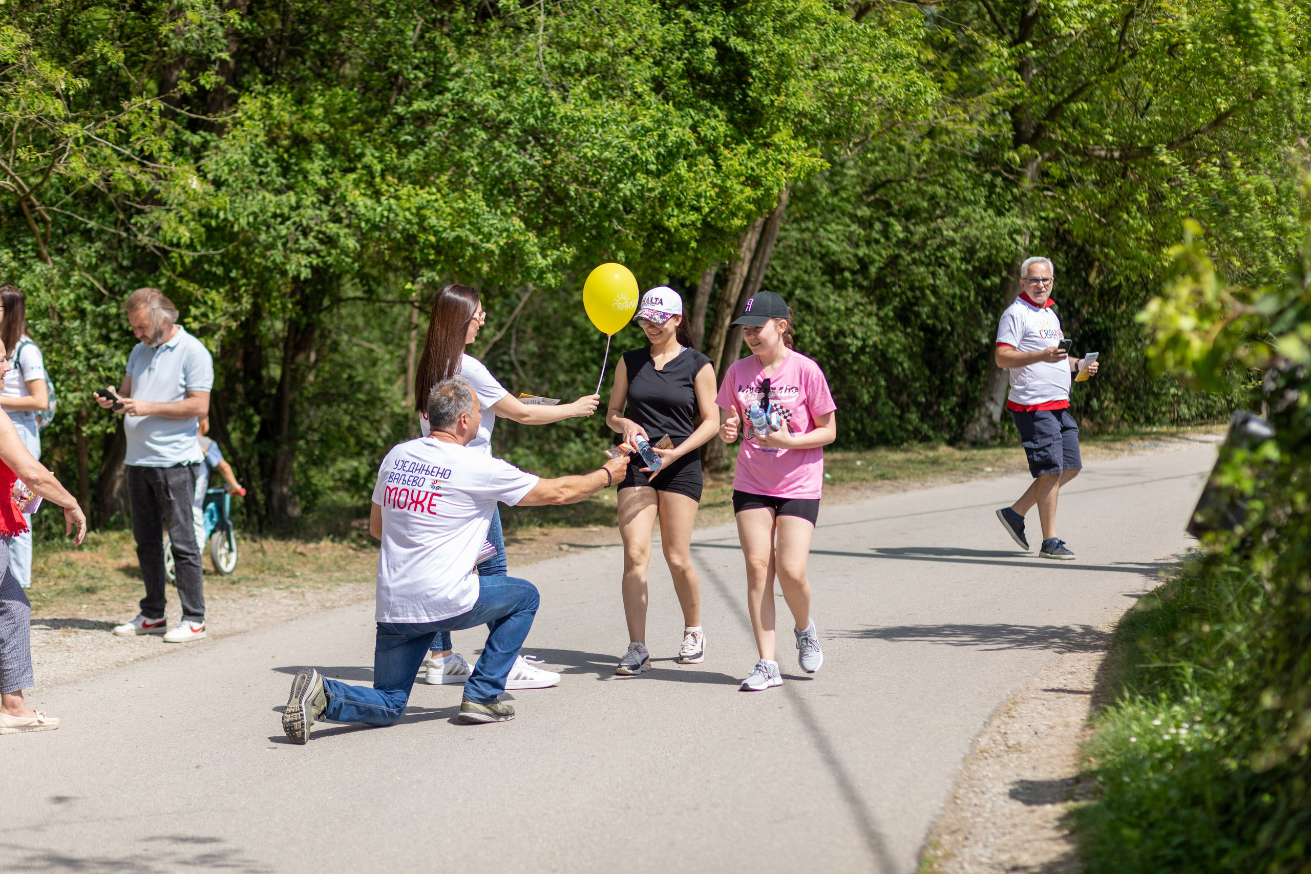 ПОЧЕЛО ЈЕ! СЈАЈАН ШТАНД НА ГРАДЦУ И ОПТИМИСТИЧАН ПОЧЕТАК ДИРЕКТНЕ КАМПАЊЕ. Уједињено Ваљево Може