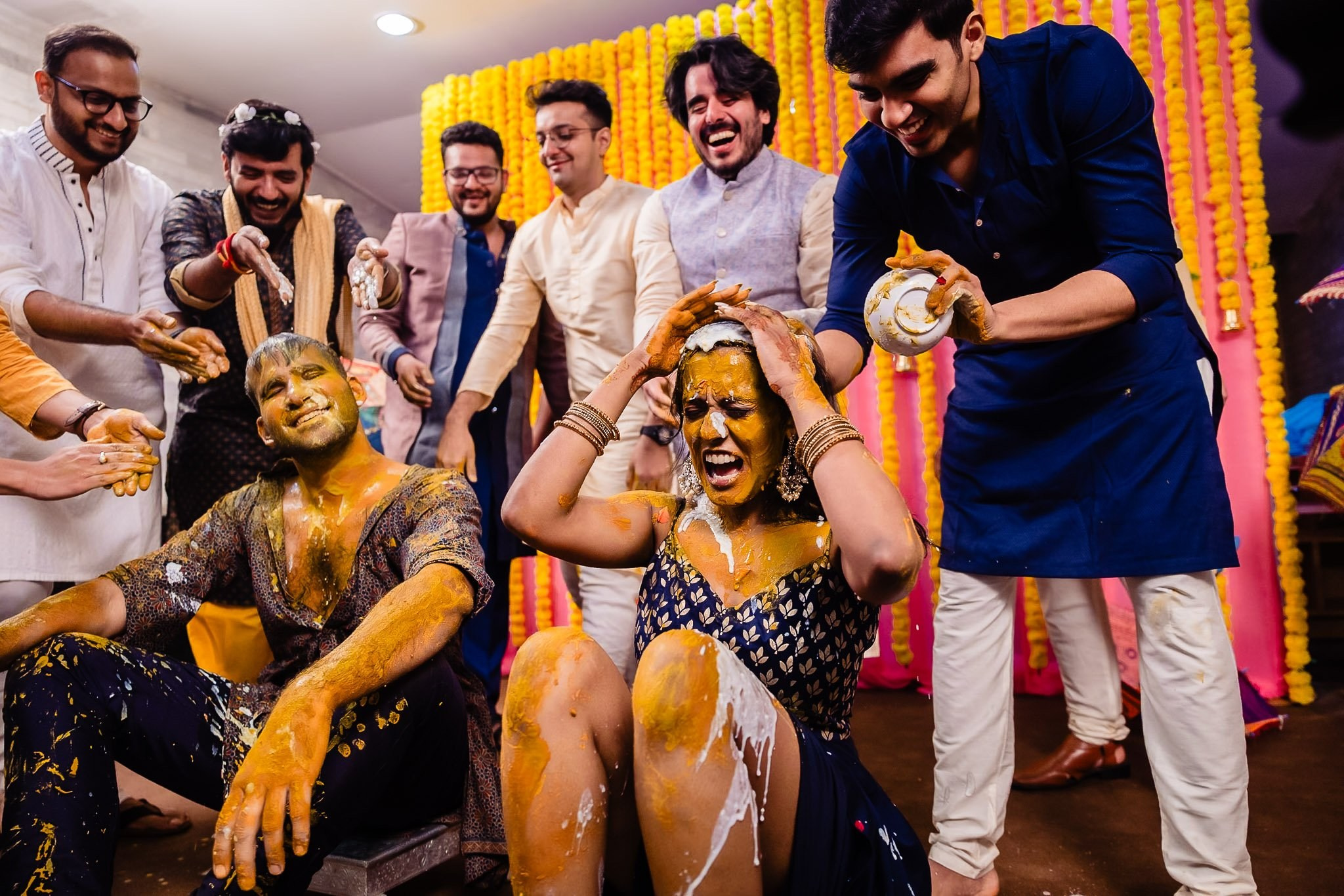 Explore the vibrant fusion of Punjabi and Chettinad cultures in this stunning destination wedding at Eagleton The Golf Resort, Bangalore. Ph