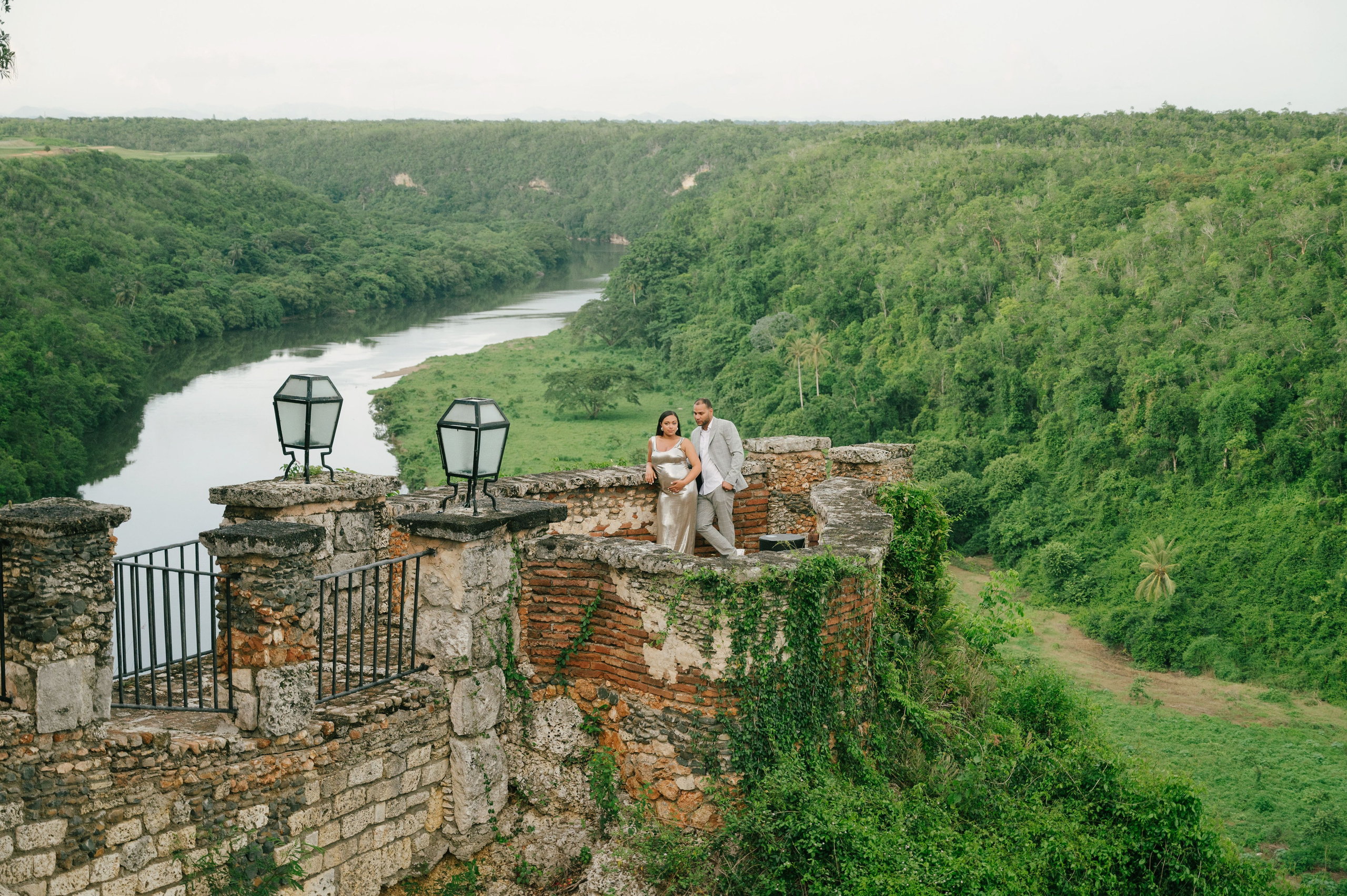 Cinthia and Jose at Altos de Chavon