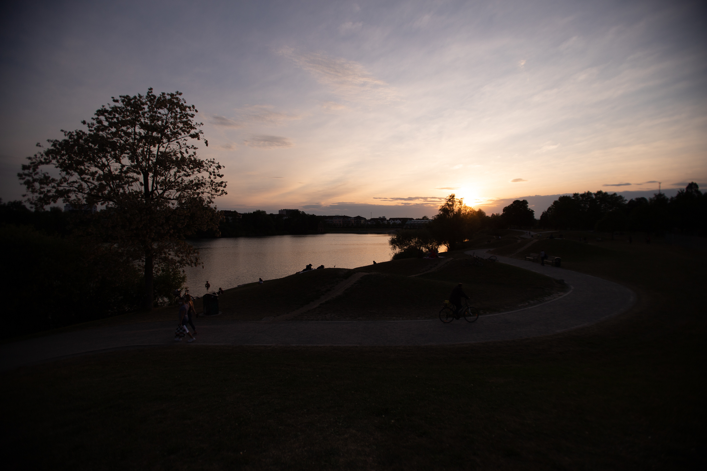 Familienfotoshooting Seepark. Fotograf in Freiburg, Meerim Kaufmann