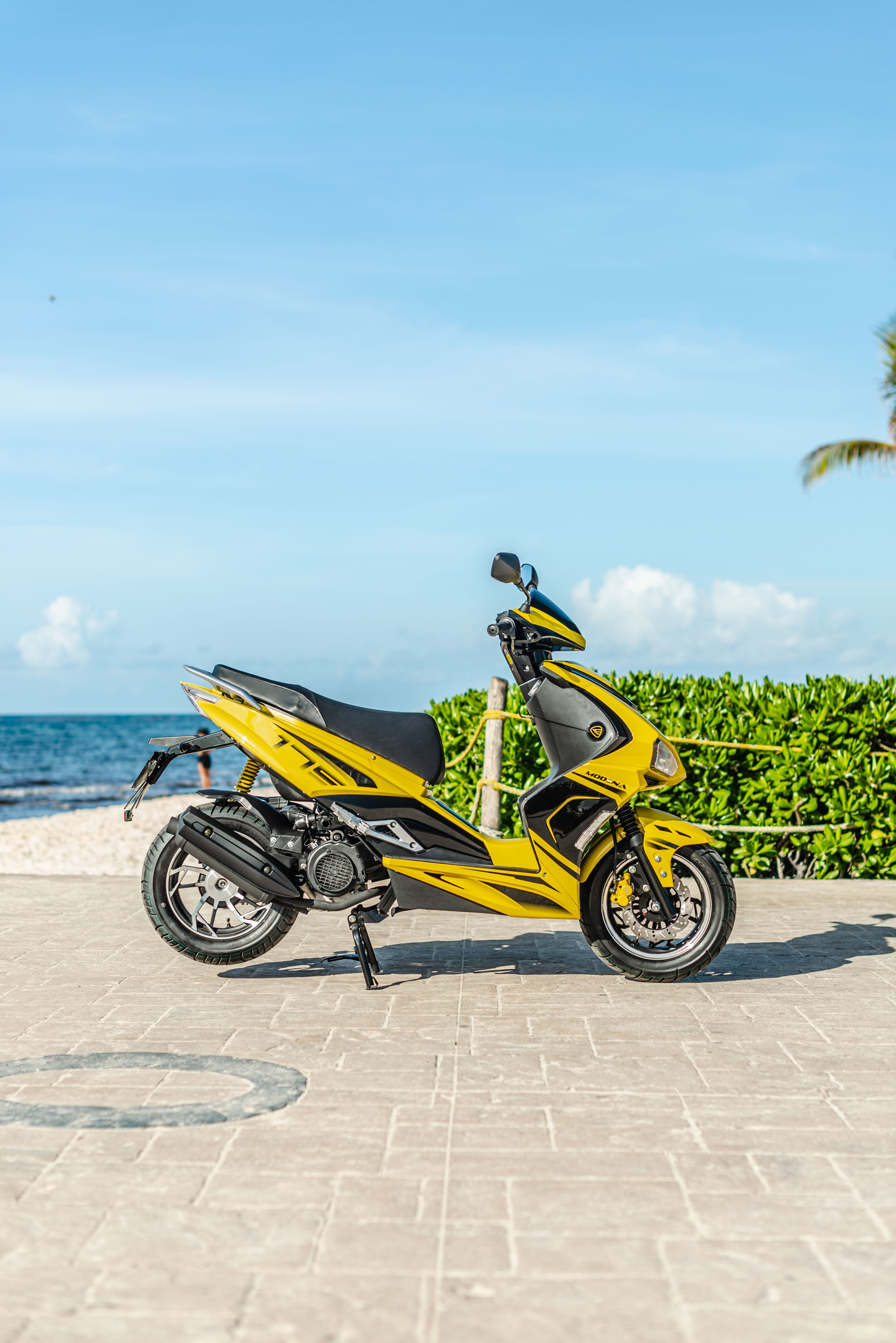 Scooter Photography for Rental Website in Mexico. PHOTOGRAPHER QUINTANA ROO