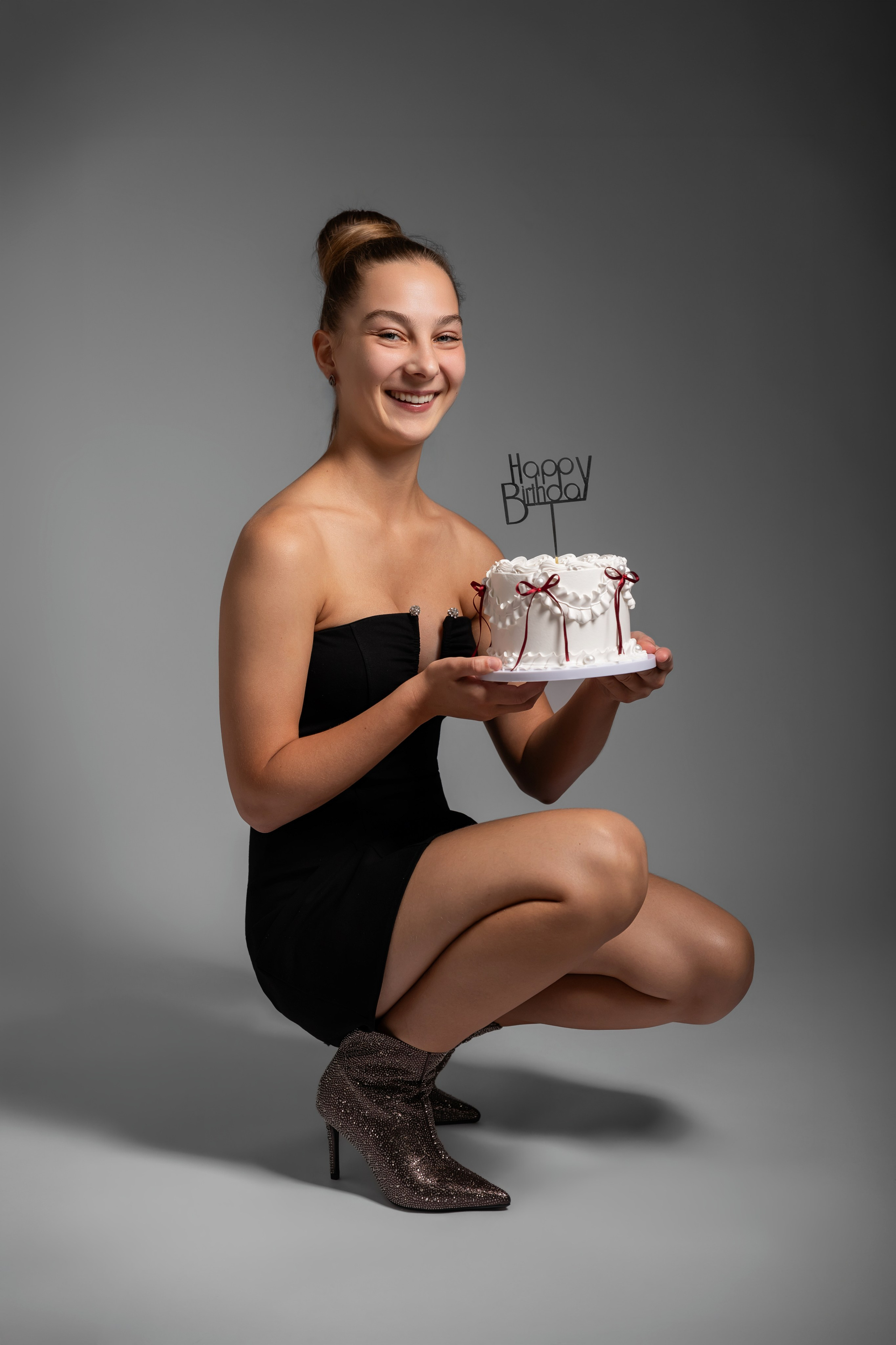 Studio Birthday photoshoot. Stevenage, Hertfordshire family, maternity and newborn photographer