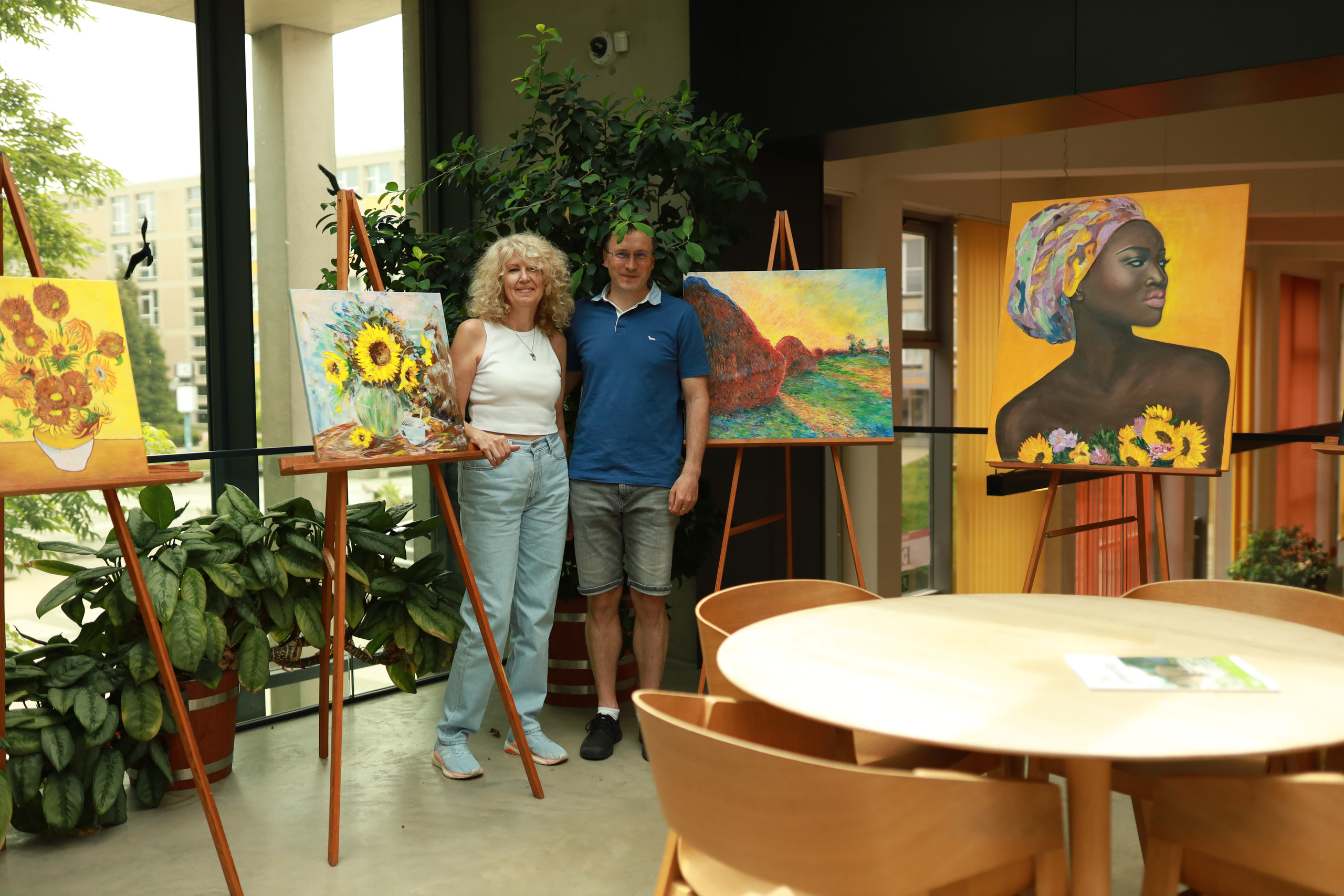 ВЫСТАВКИ / МЕДИА. GALA художник из г. Харьков в Чехии