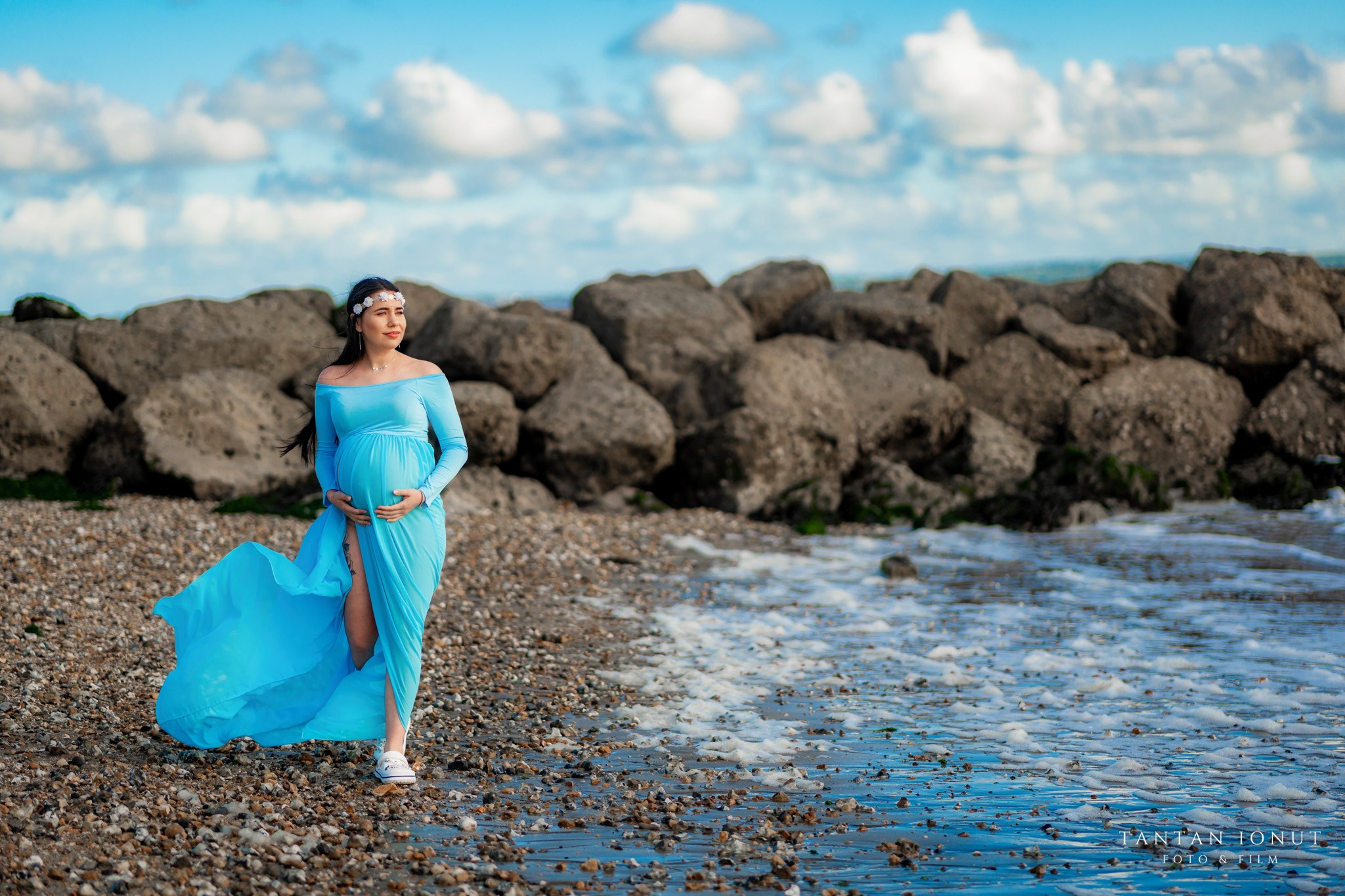 Sedinta foto maternitate — emotie si feminitate inainte de nastere. TANTAN IONUT FOTO & FILM