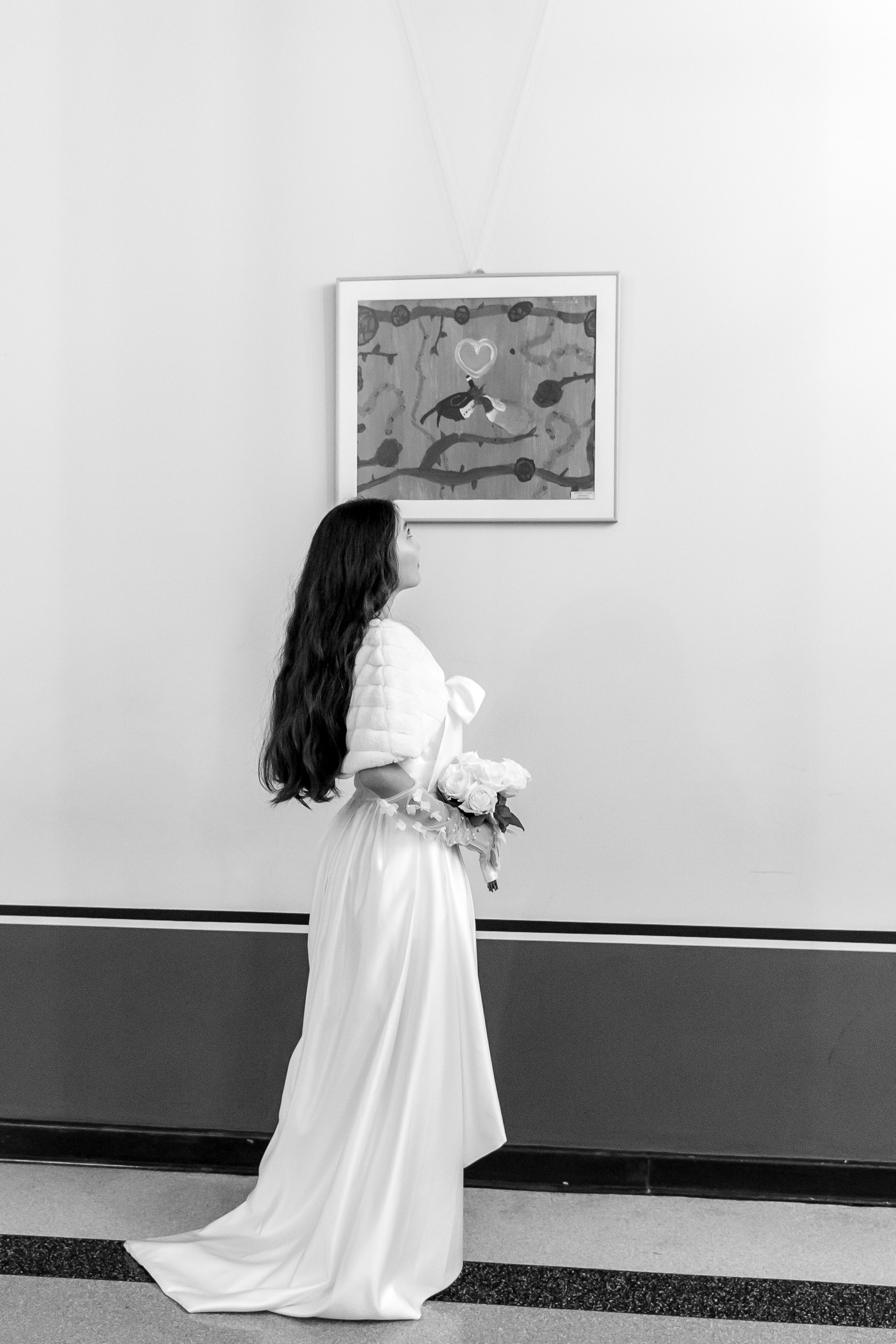 Eine intime Feier vor der großen Hochzeit: Solongo und Victor im Standesamt Spandau. Hochzeitsfotografie in Berlin Nataliia Schütze