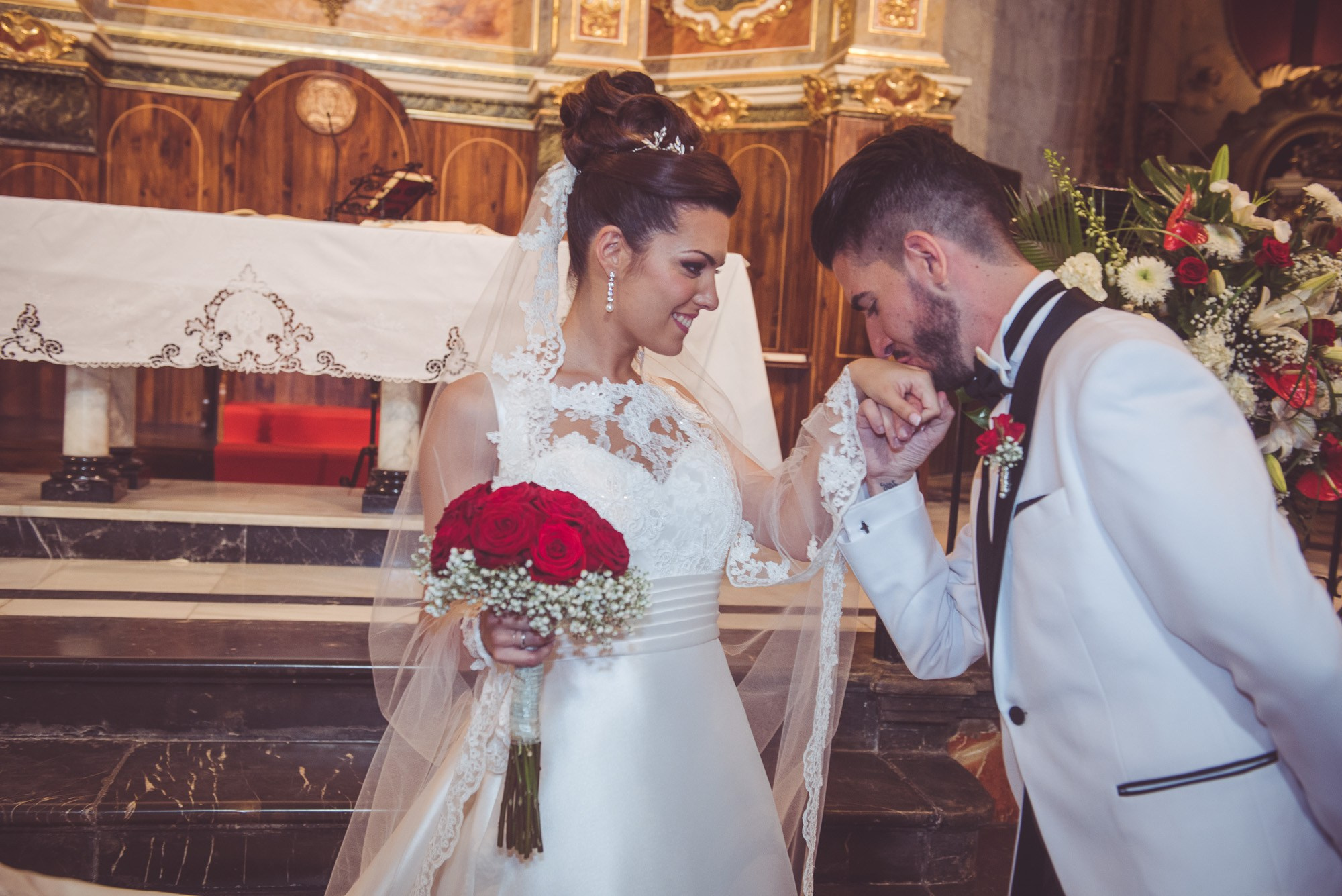 Boda de Héctor y Sheila · Templo del Salvador, Requena · Javier Poveda