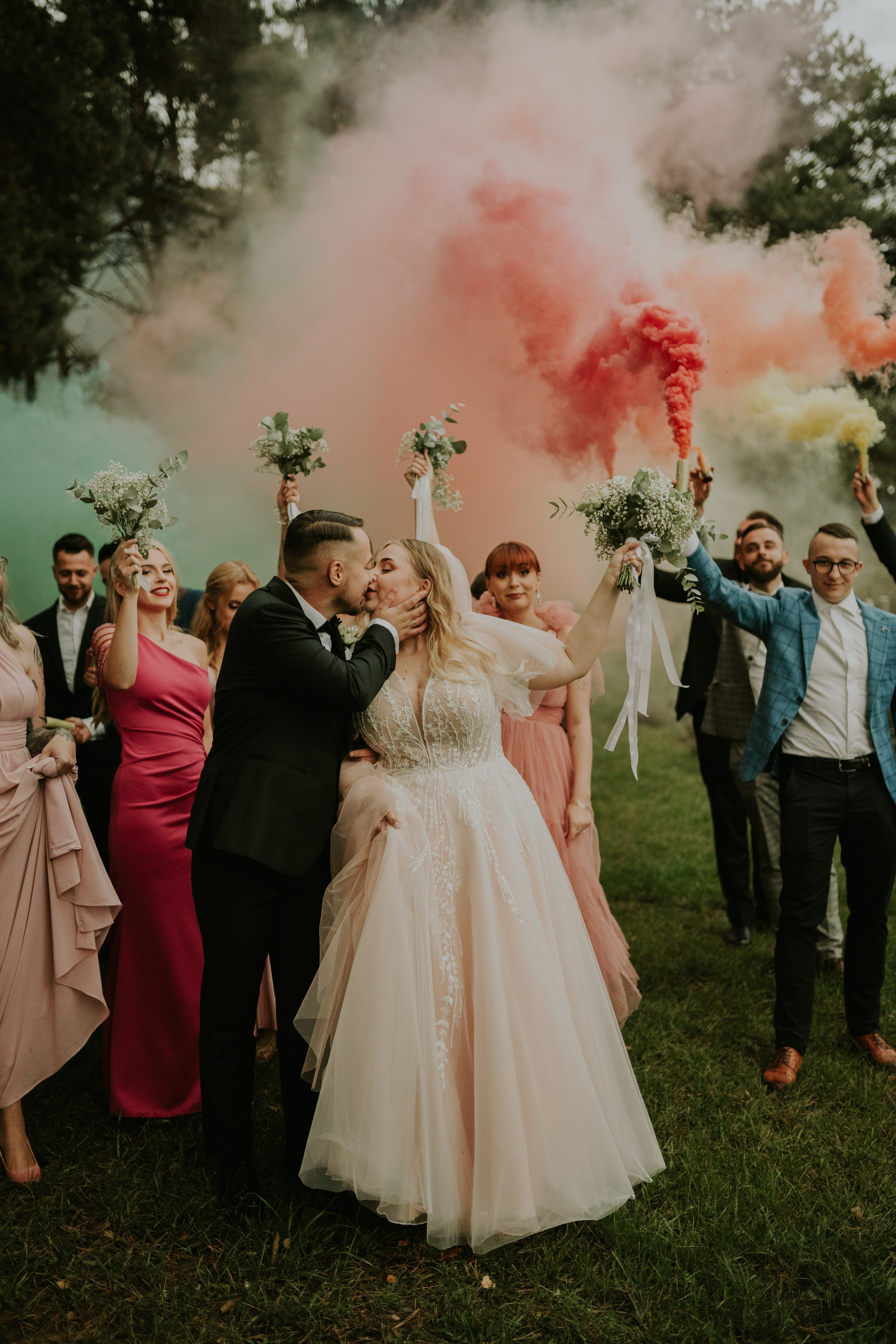 Trzy Drzewa: wspaniała uroczystość Wiktorii i Kamila. Karkowskafoto - fotografia miłości