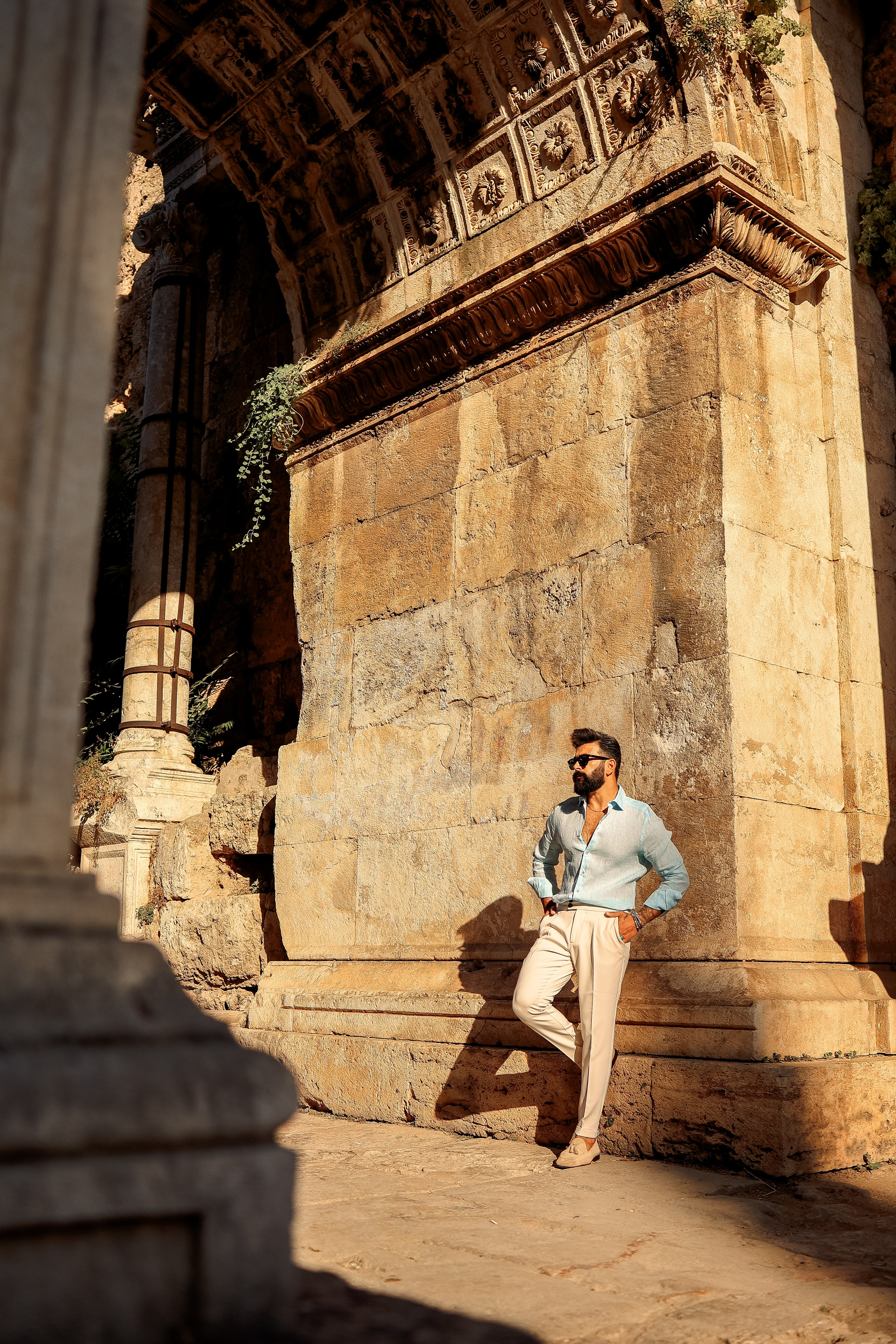 Photoshooting in old town of Antalya. Photographer in Turkey, Antalya, Kemer, Belek, Side, Kas, Fethiye