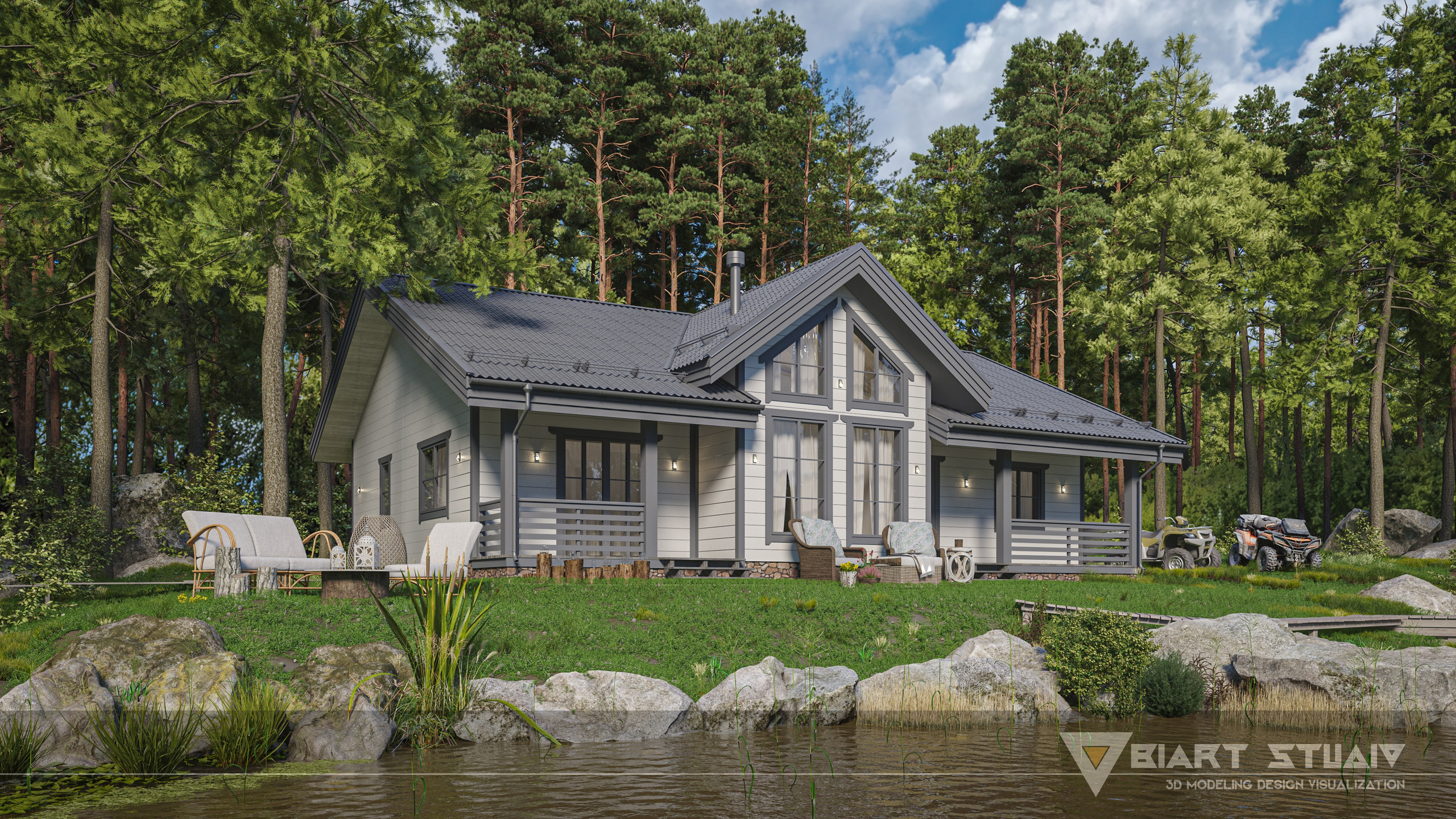 Архитектурная визуализация. Дизайн и визуализация