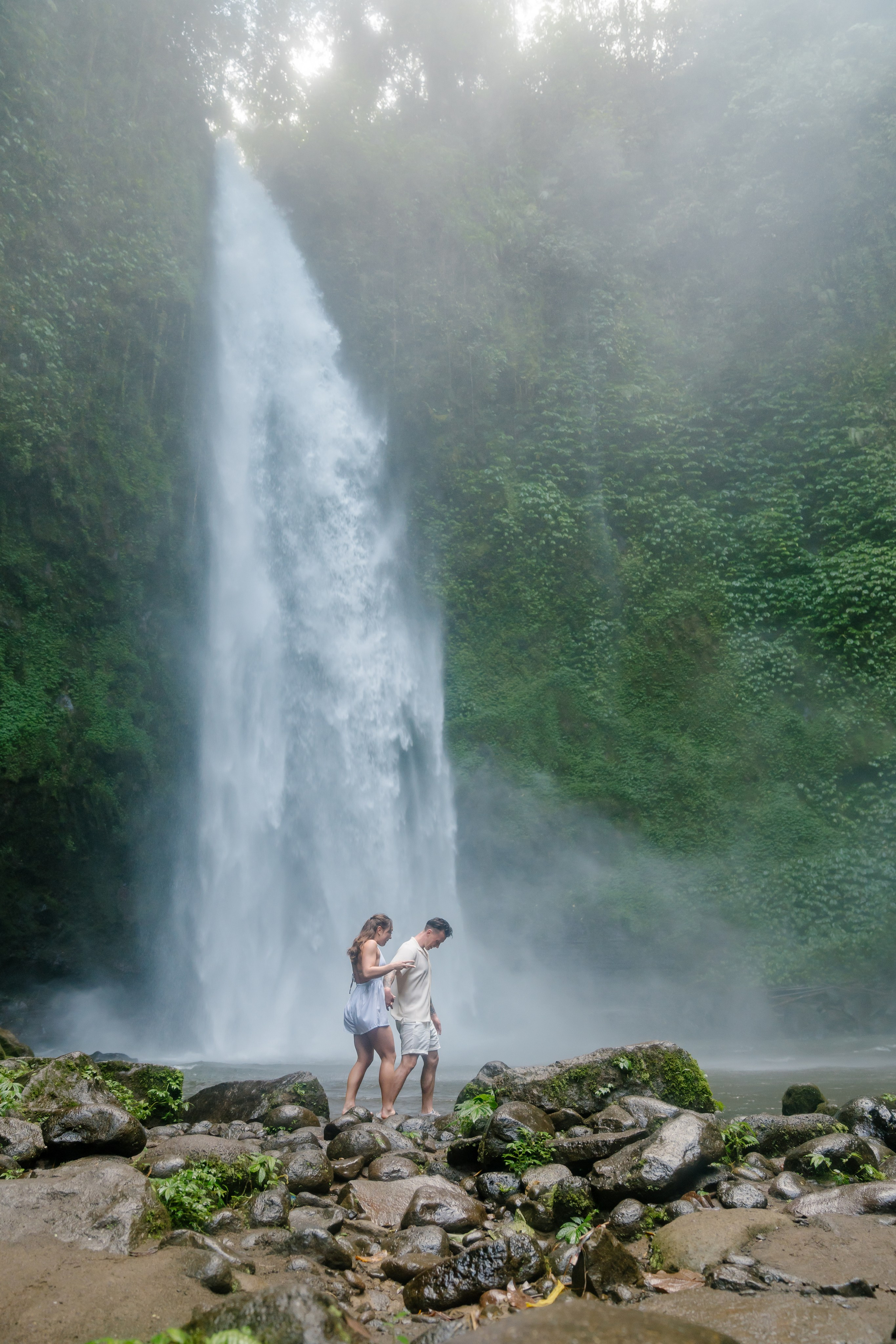 Sureprise marriage proposal. Female Photographer in Bali