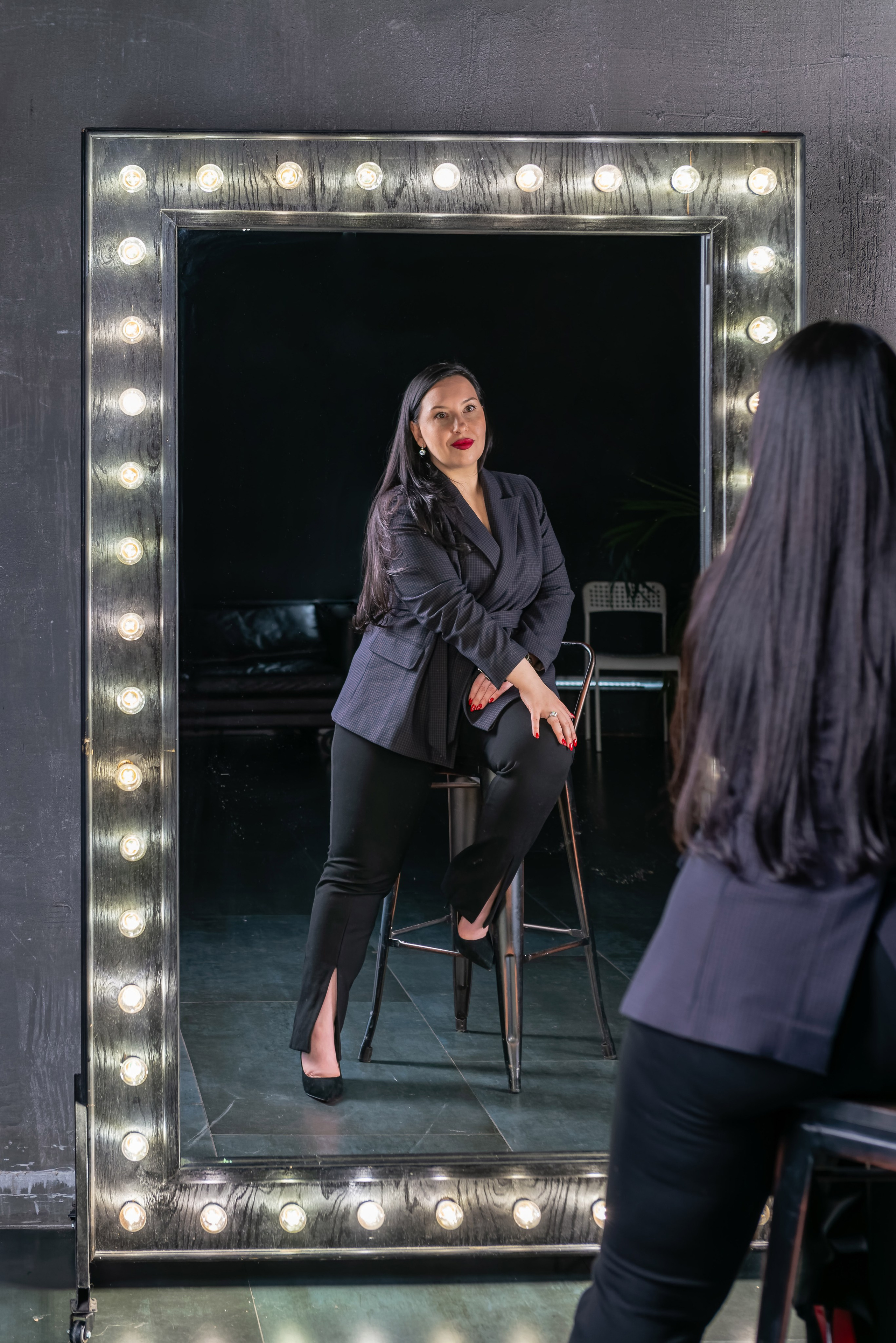 Individual women’s photo session in studio. FOTÓGRAFO MÉXICO QUINTANA ROO