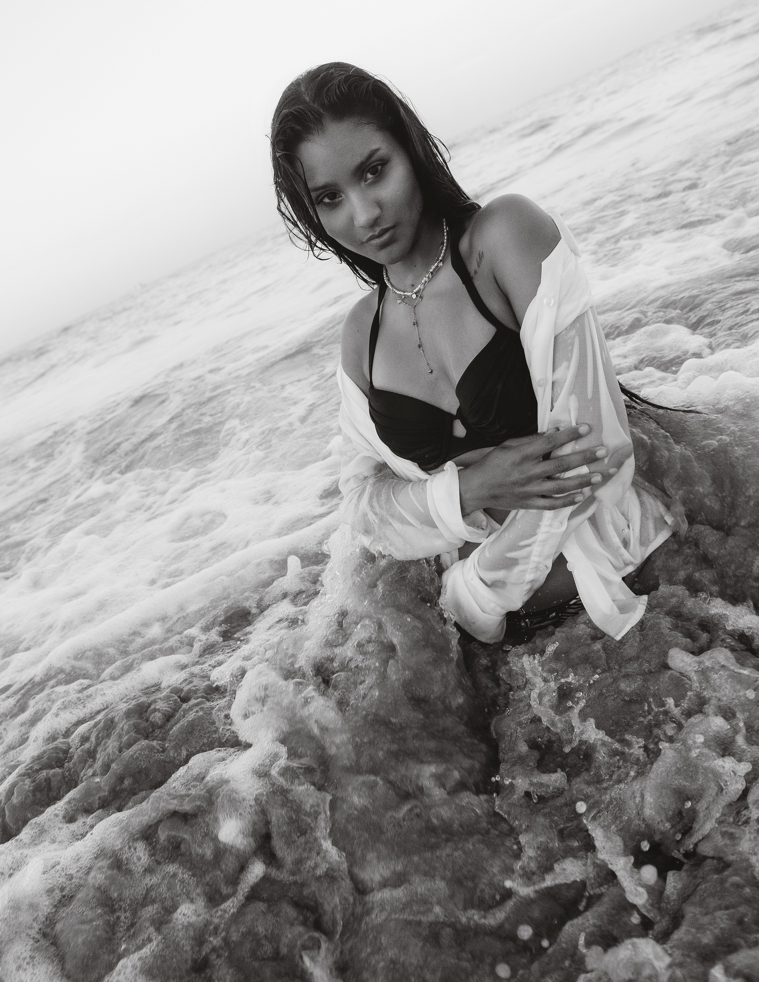 Romantic Portrait by the Sea: Sunset Shoot in Guardamar — Photographer Andrey Lukovnikov