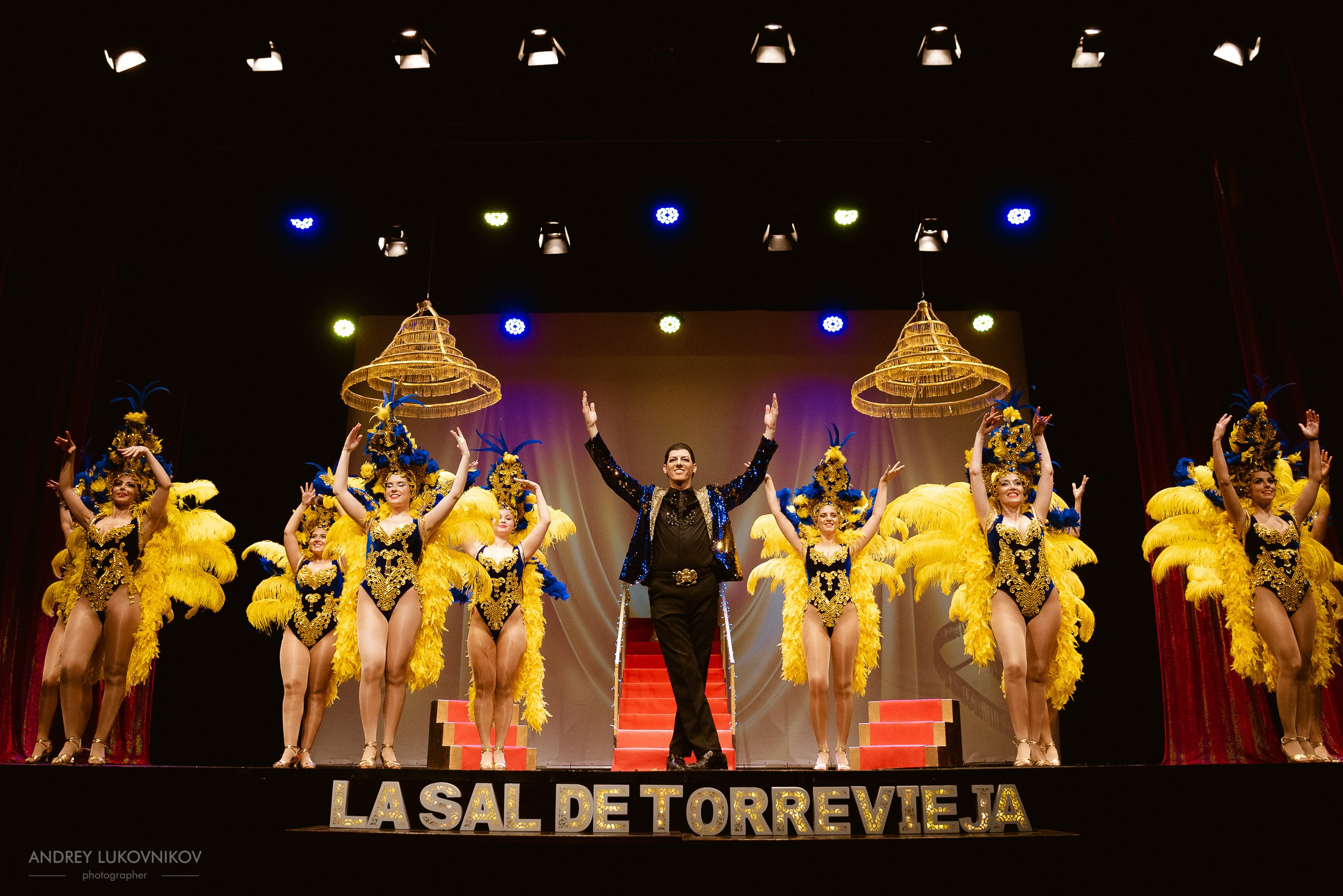 Reportaje fotográfico y rodaje entre bastidores del concierto de La Sal de Torrevieja en España