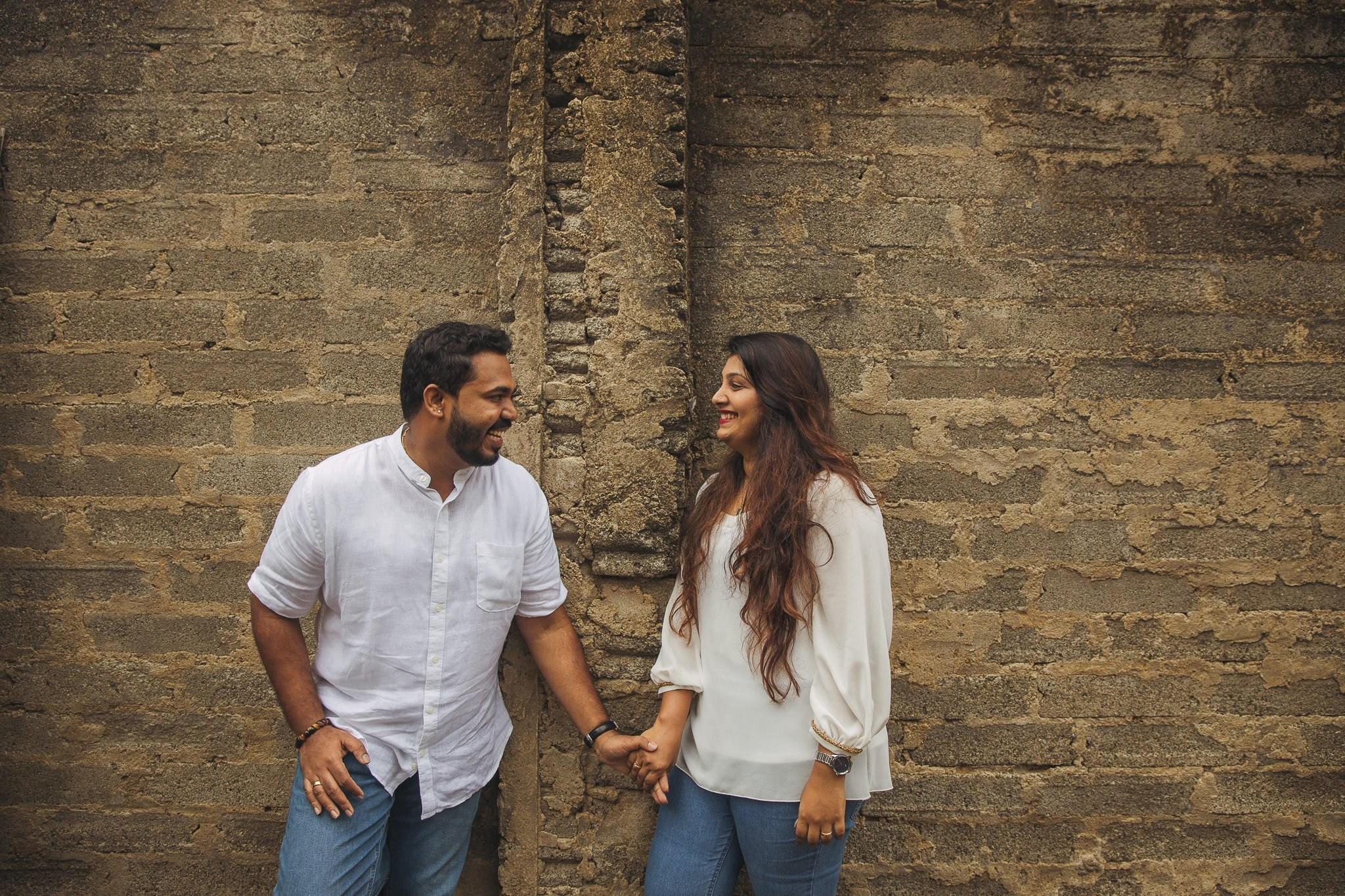 Pre wedding couple portraits at Galle, Sri Lanka