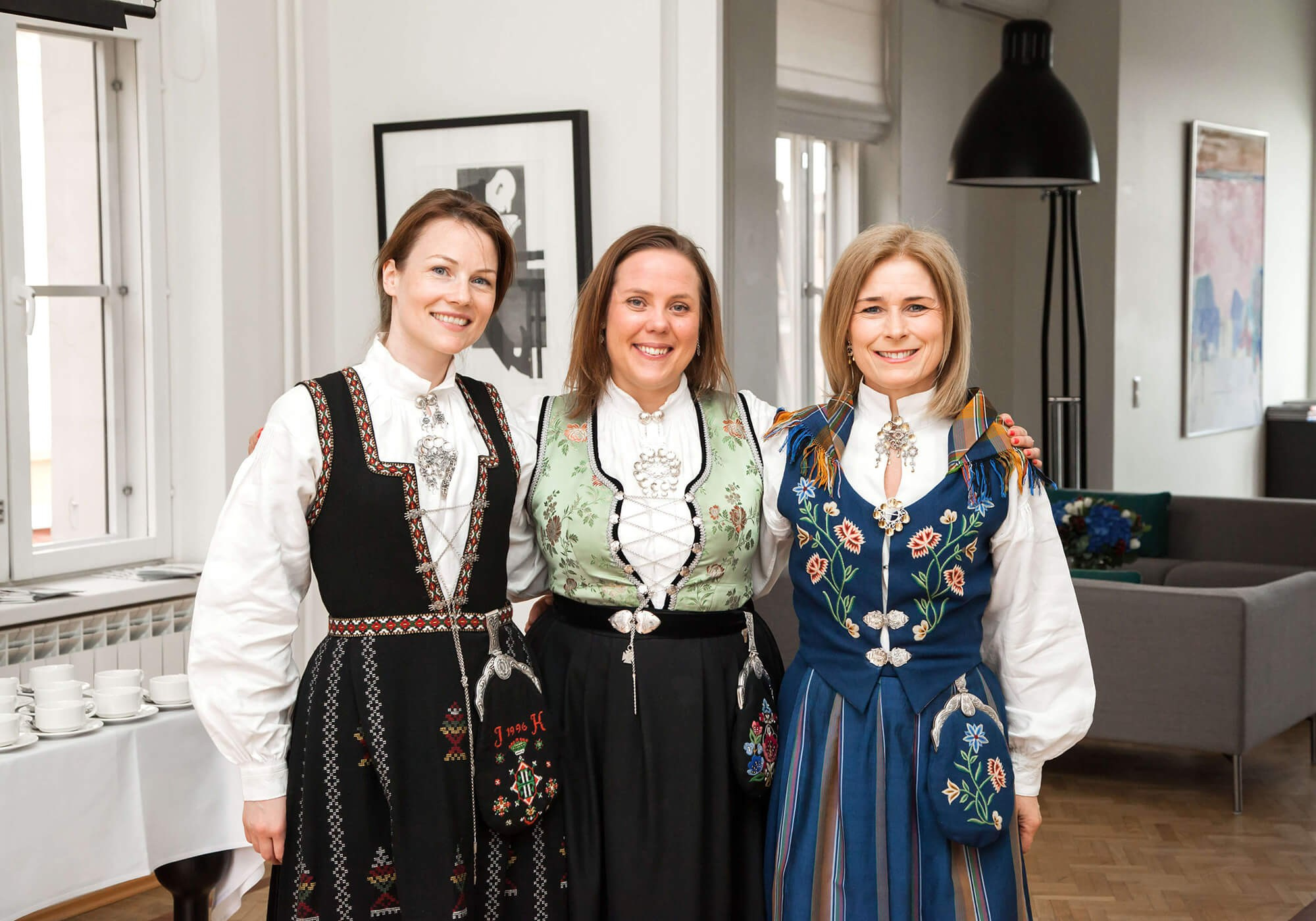 Bedriftsfoto for interne arrangement