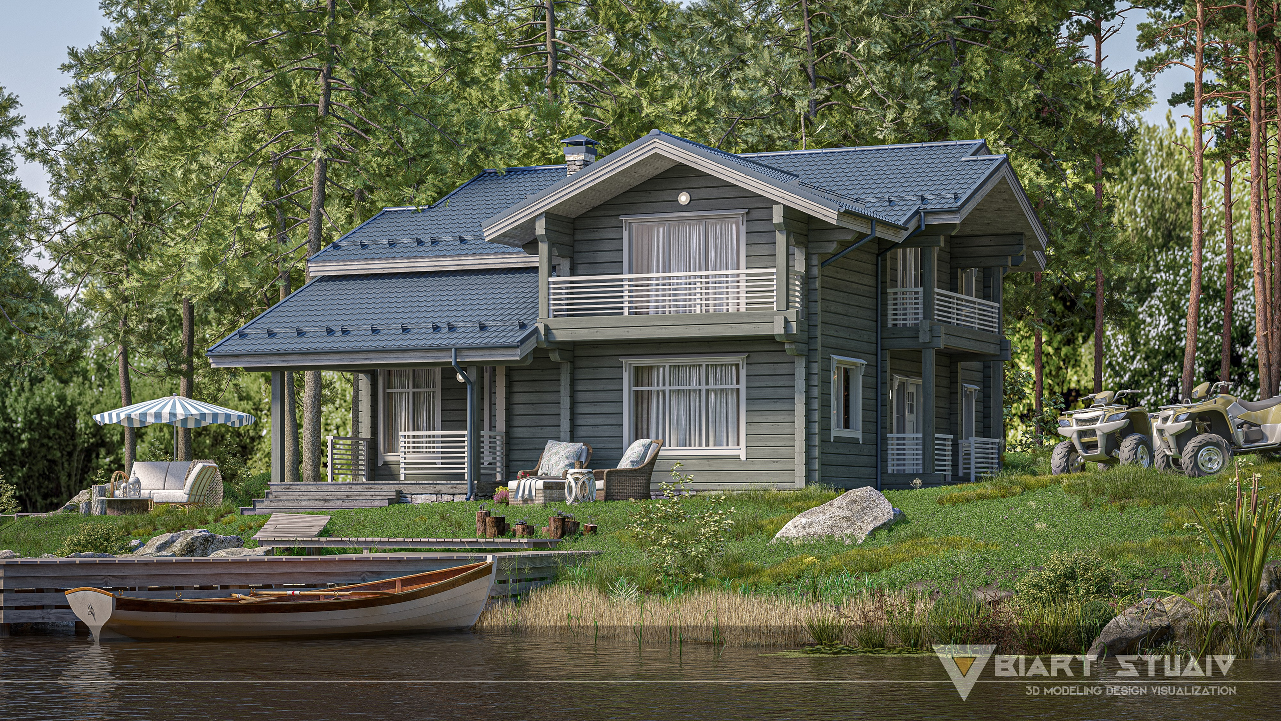 Архитектурная визуализация. Дизайн и визуализация