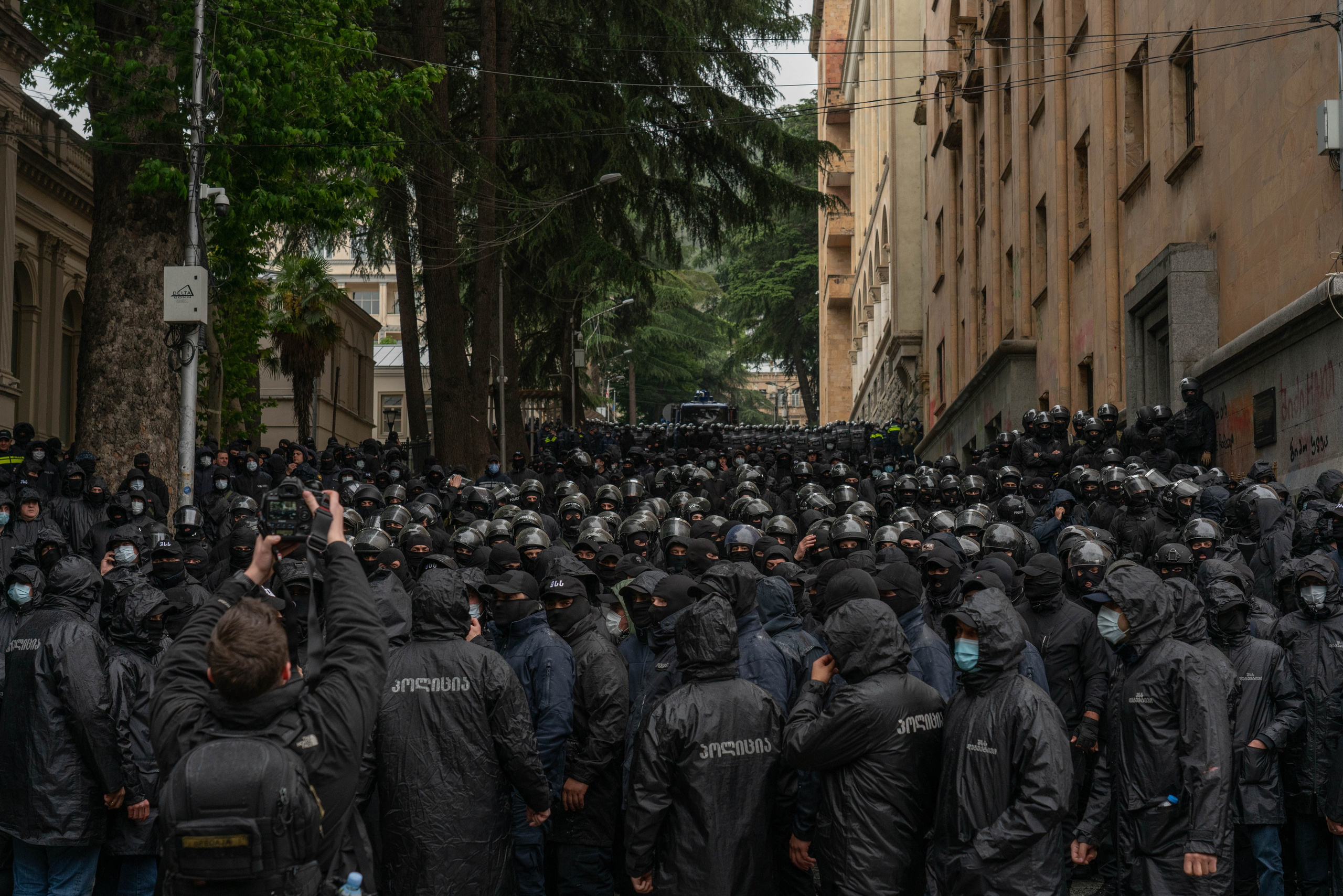 Georgia against the “foreign agents” law. Marina Sycheva