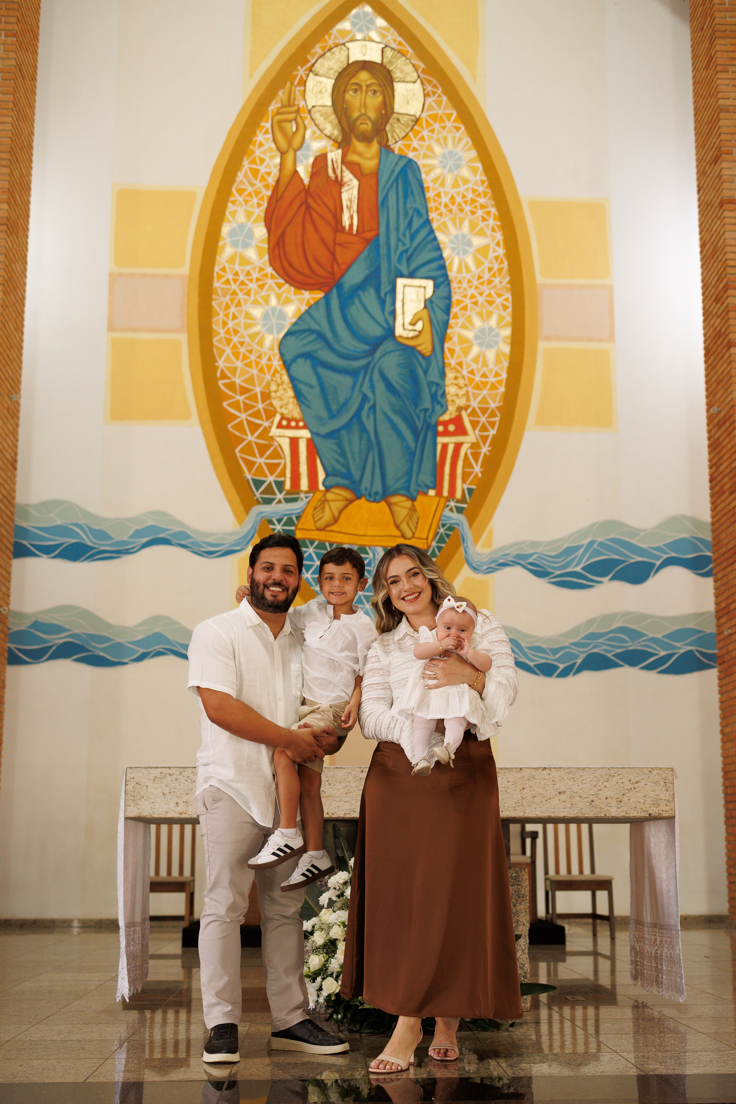 Batizado. Fotógrafa de Famílias e Crianças no Brasil