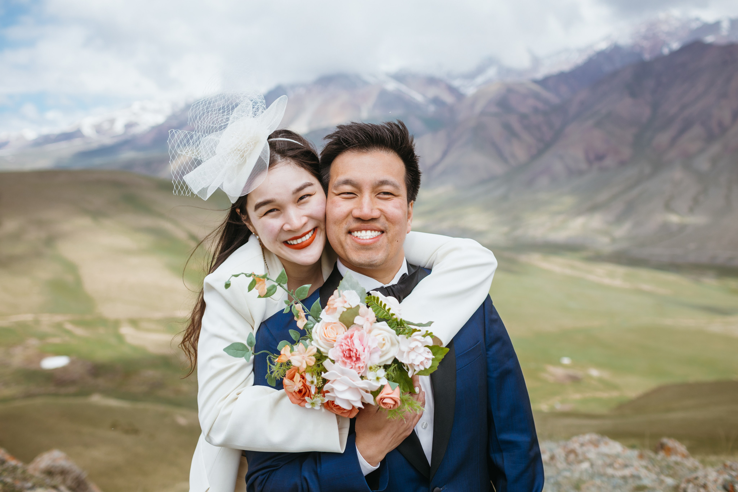 Свадебная фотосессия на Сон-Кёле — Alex & Stella (USA) | Оксана Шувалова, фотограф в Кыргызстане — Wedding Photoshoot Son-Kul. Фотограф в Бишкеке Оксана Шувалова