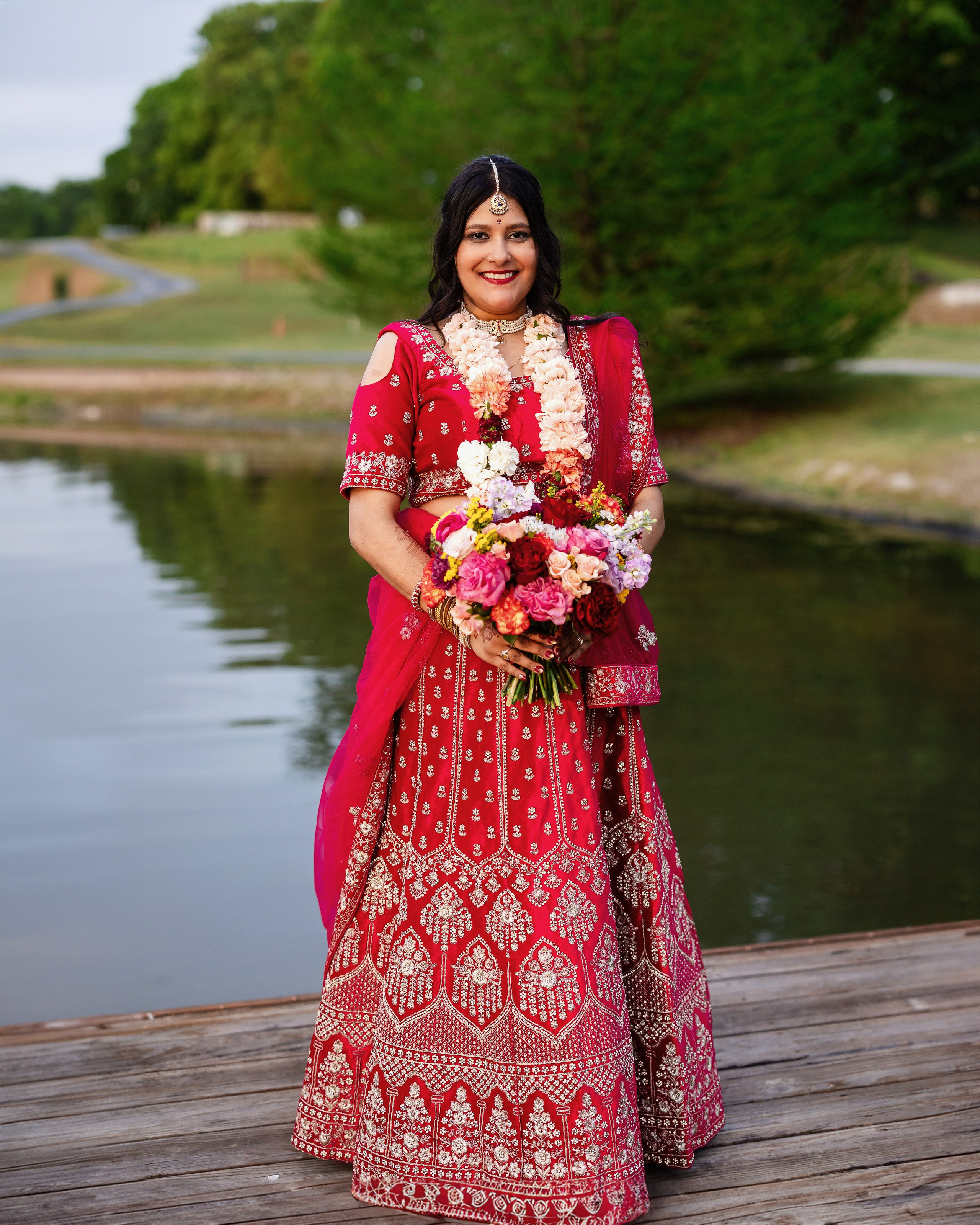 Daniel’s and Ruchi Fusion Wedding Celebration at The Venue At Rose Spring Farm. Wedding and portrait photography in Greenville SC