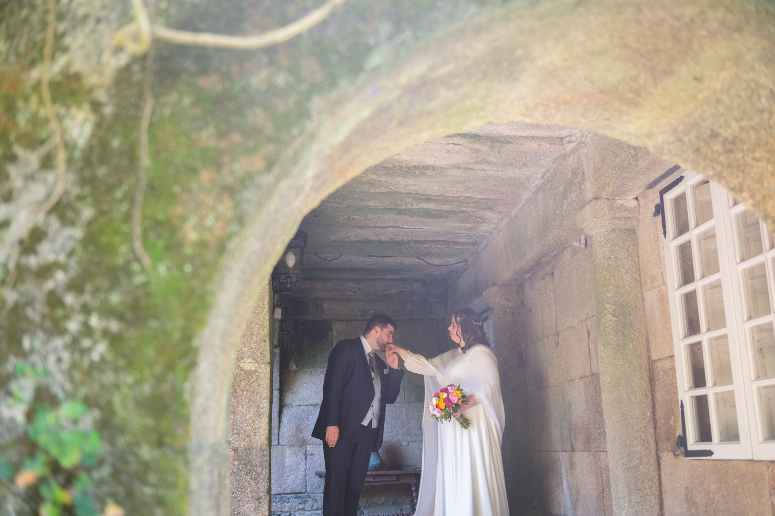 Boda de Claudia y Gabriel · Pazo de Santa Cruz de Bueu, Galicia · Javier Poveda