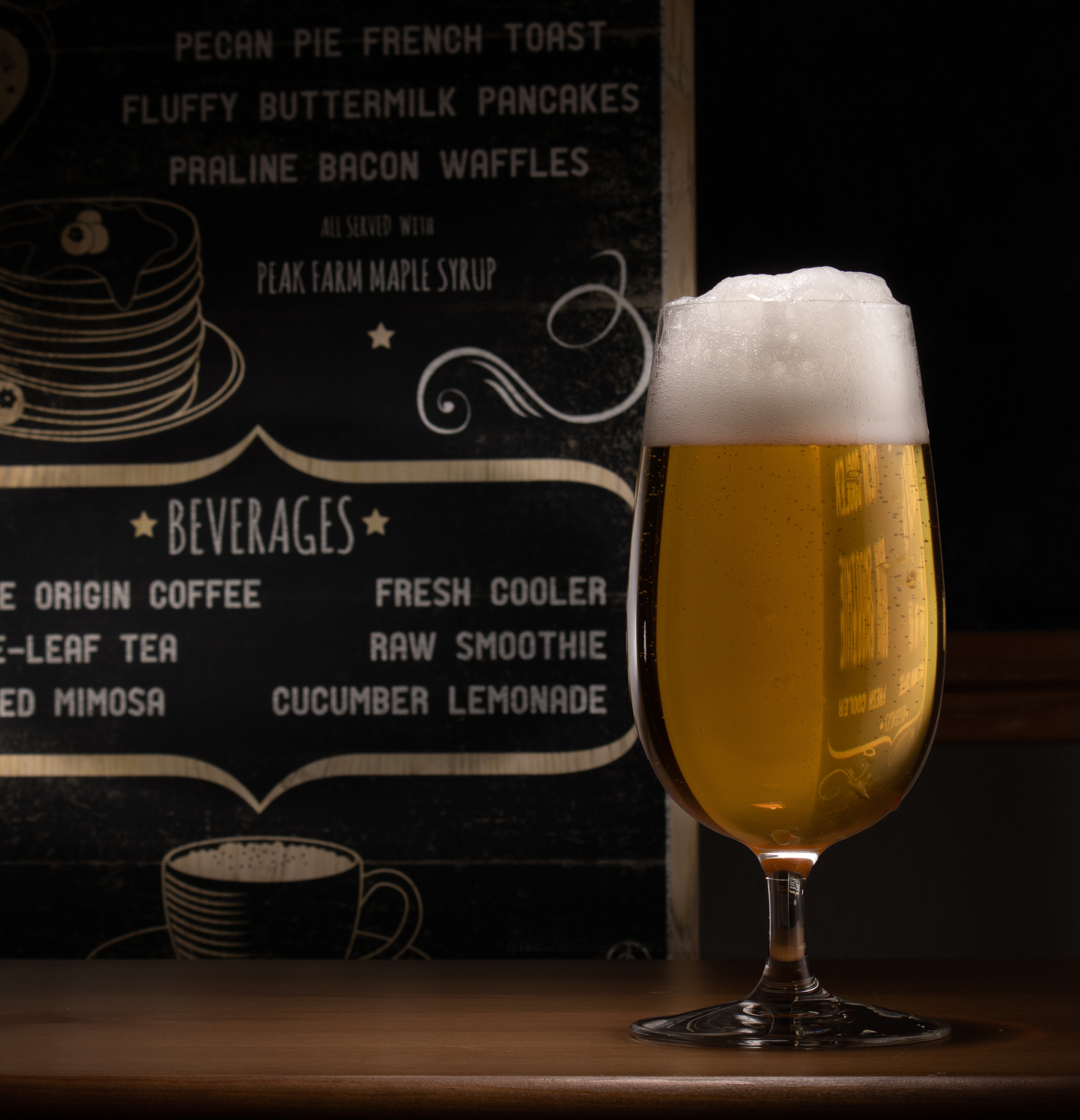 Sesión de fotos de bebidas
