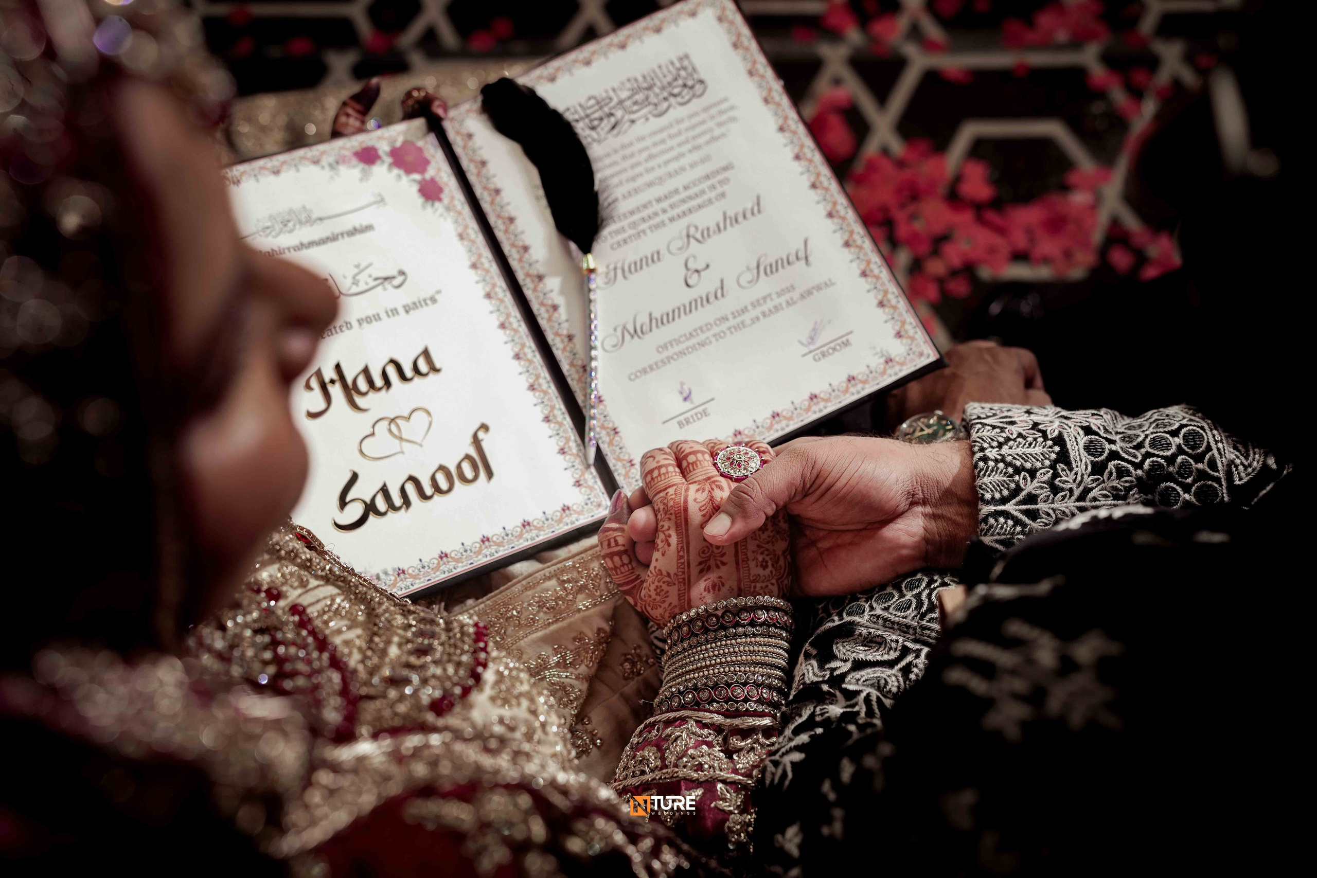 HANA & SANOOF. NTURE WEDDING