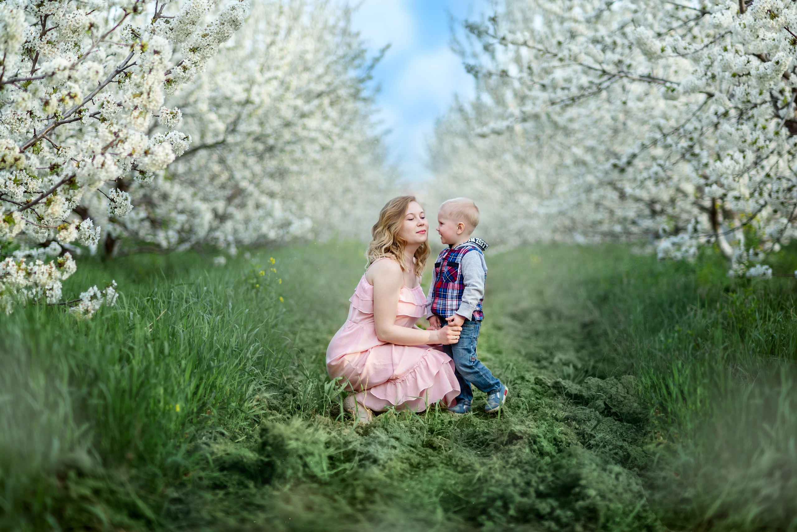Весенние фотосессии. Семейный и детский фотограф в Ташкенте Луиза