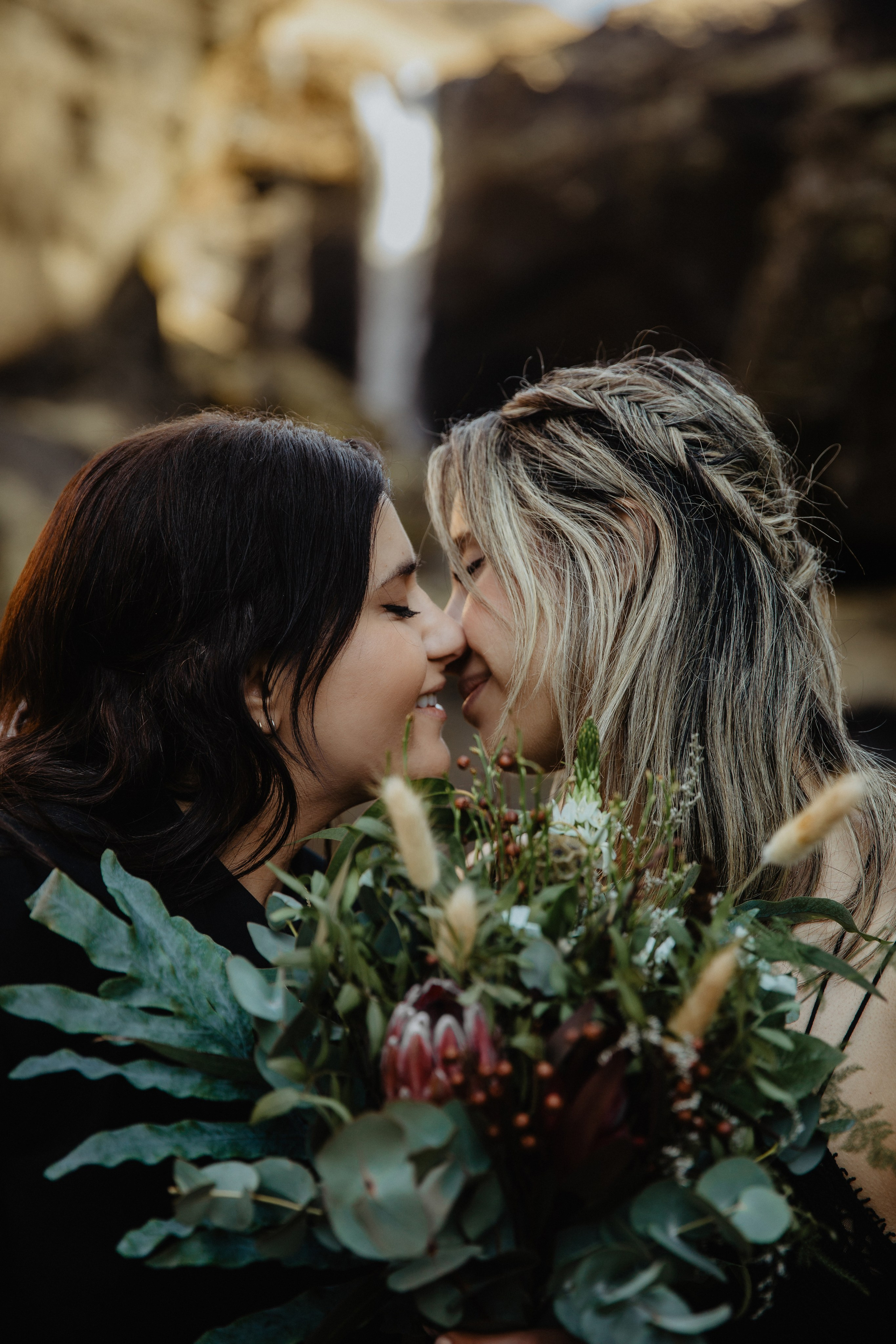 Same Sex Wedding at Iceland Black Sand Beach. Iceland elopement photographer & videographer