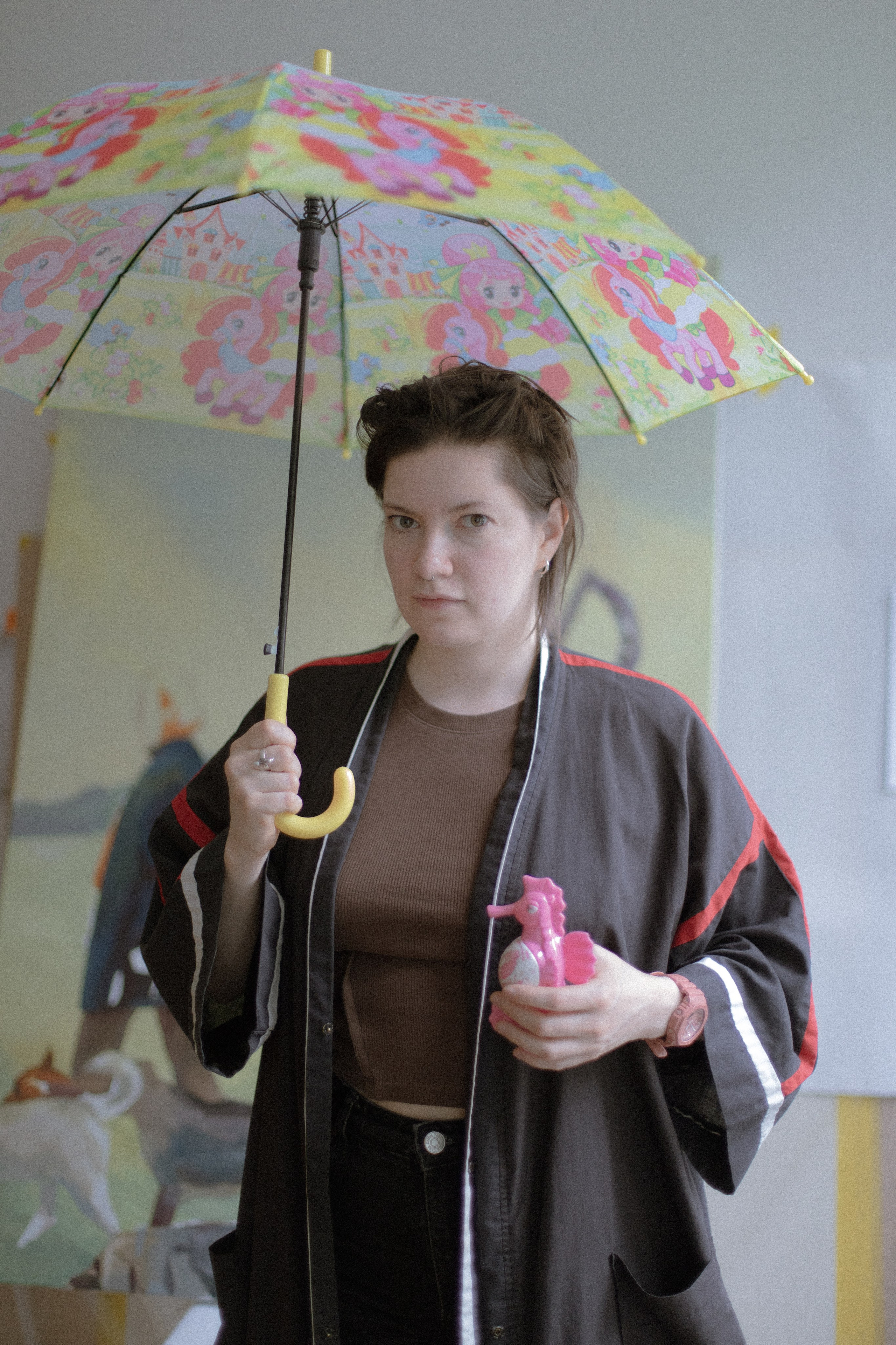 Studio visit. Alina Kugush