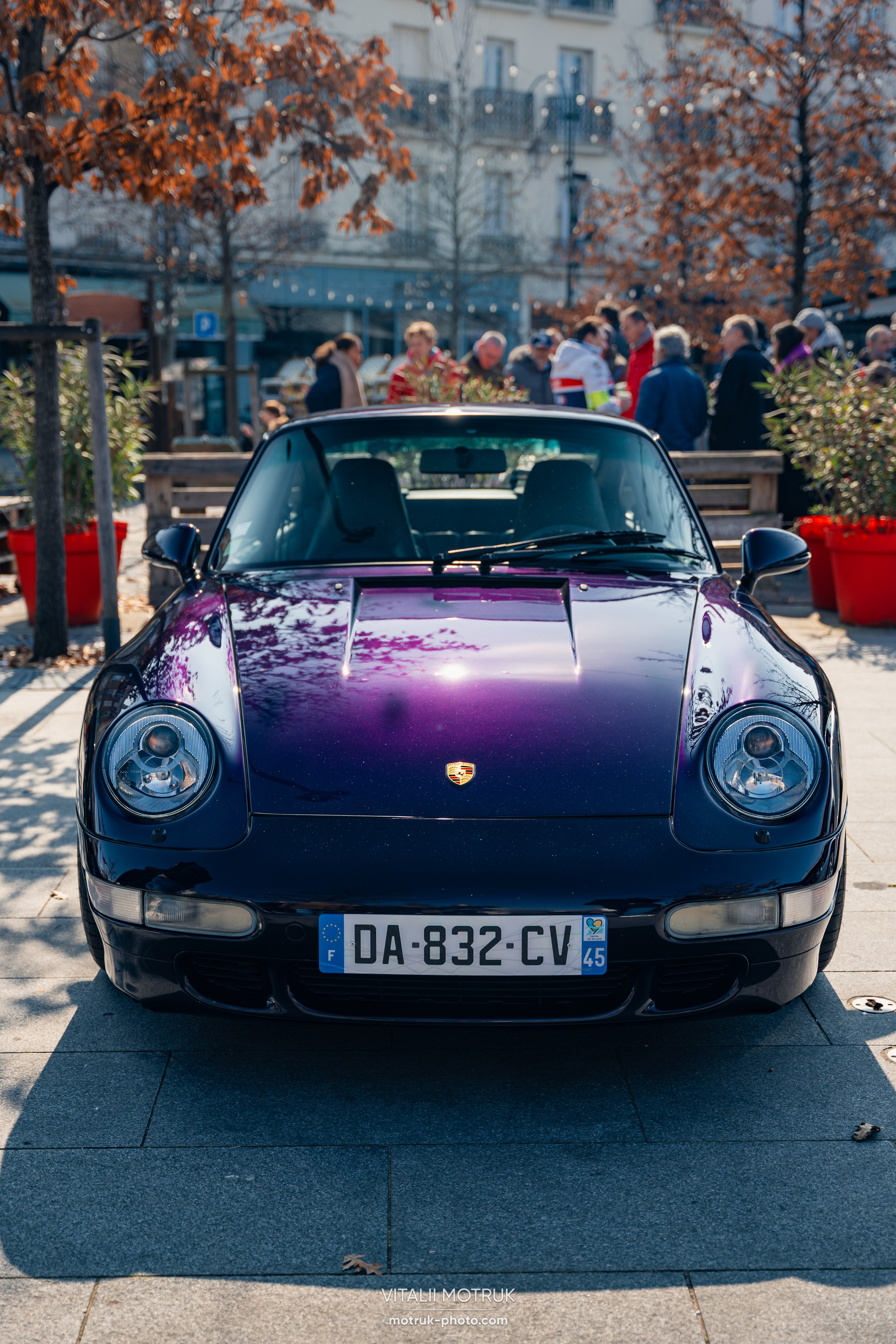 Rassemblement Garenne Colombes — 16 mars. Photographe de voitures à Paris — Vitalii Motruk