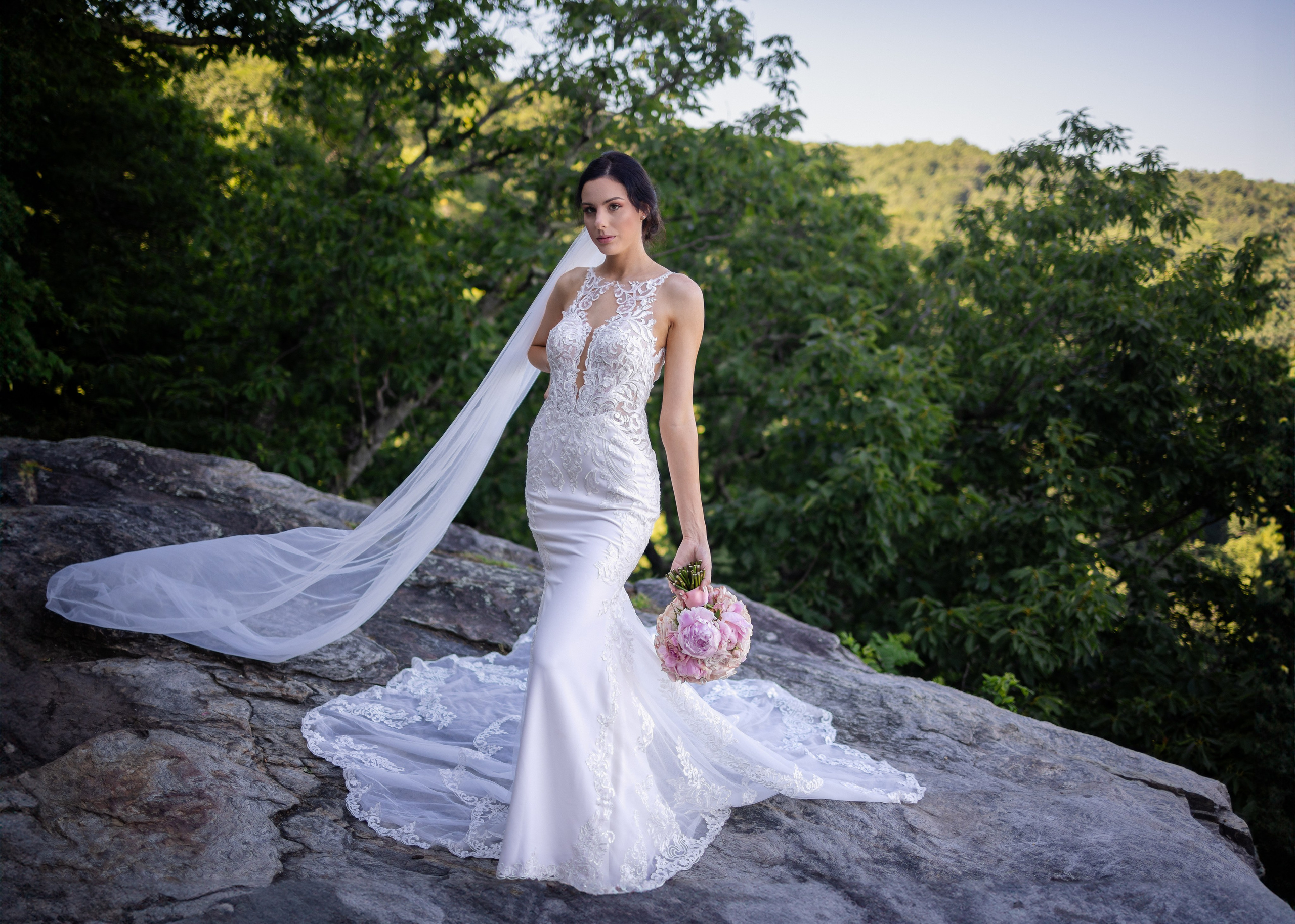 Jacob and Emma: A Wedding at Deerwoode Reserve, Brevard North Carolina. Wedding and portrait photography in Greenville SC