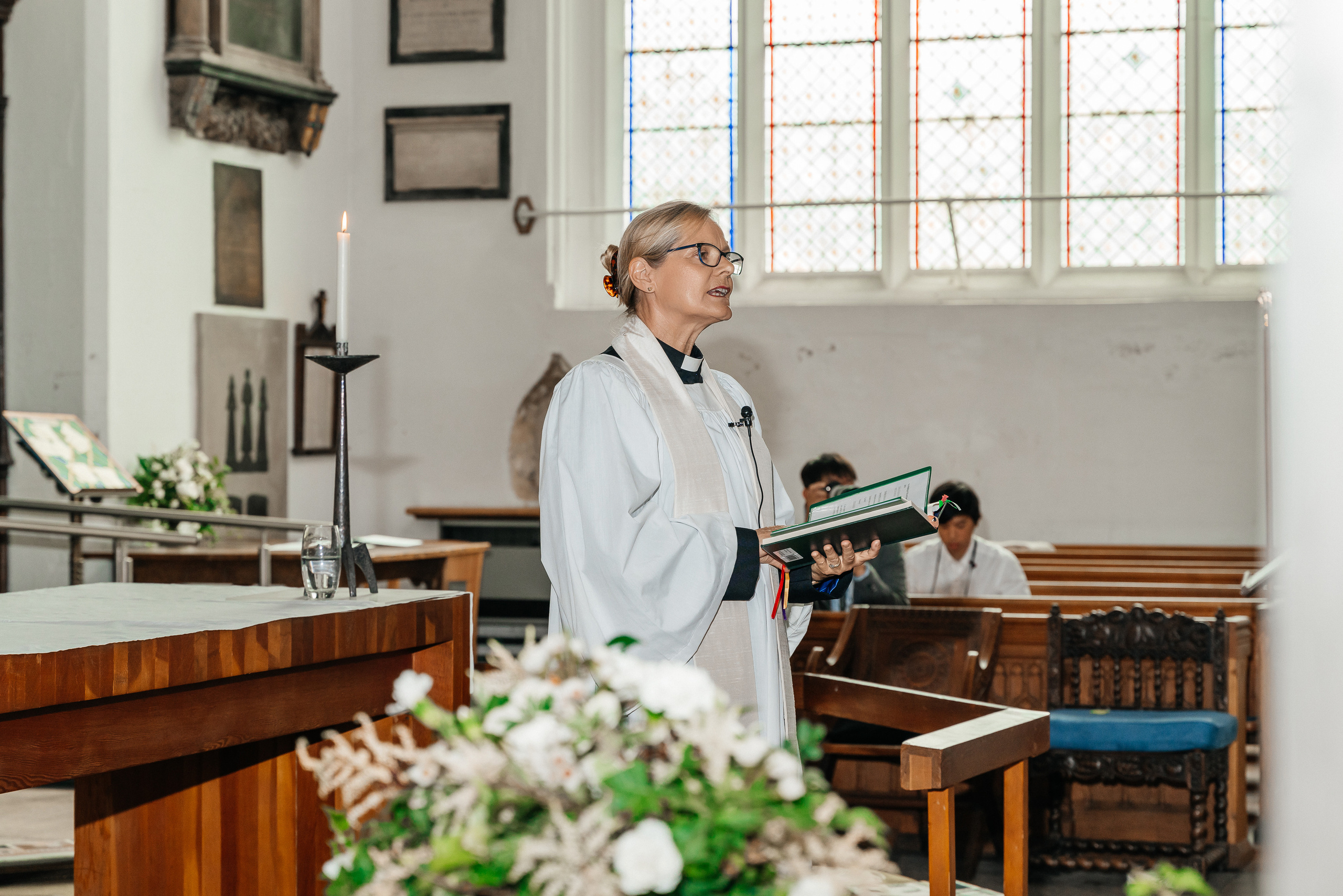 Wedding in St Mary the Virgin Ware