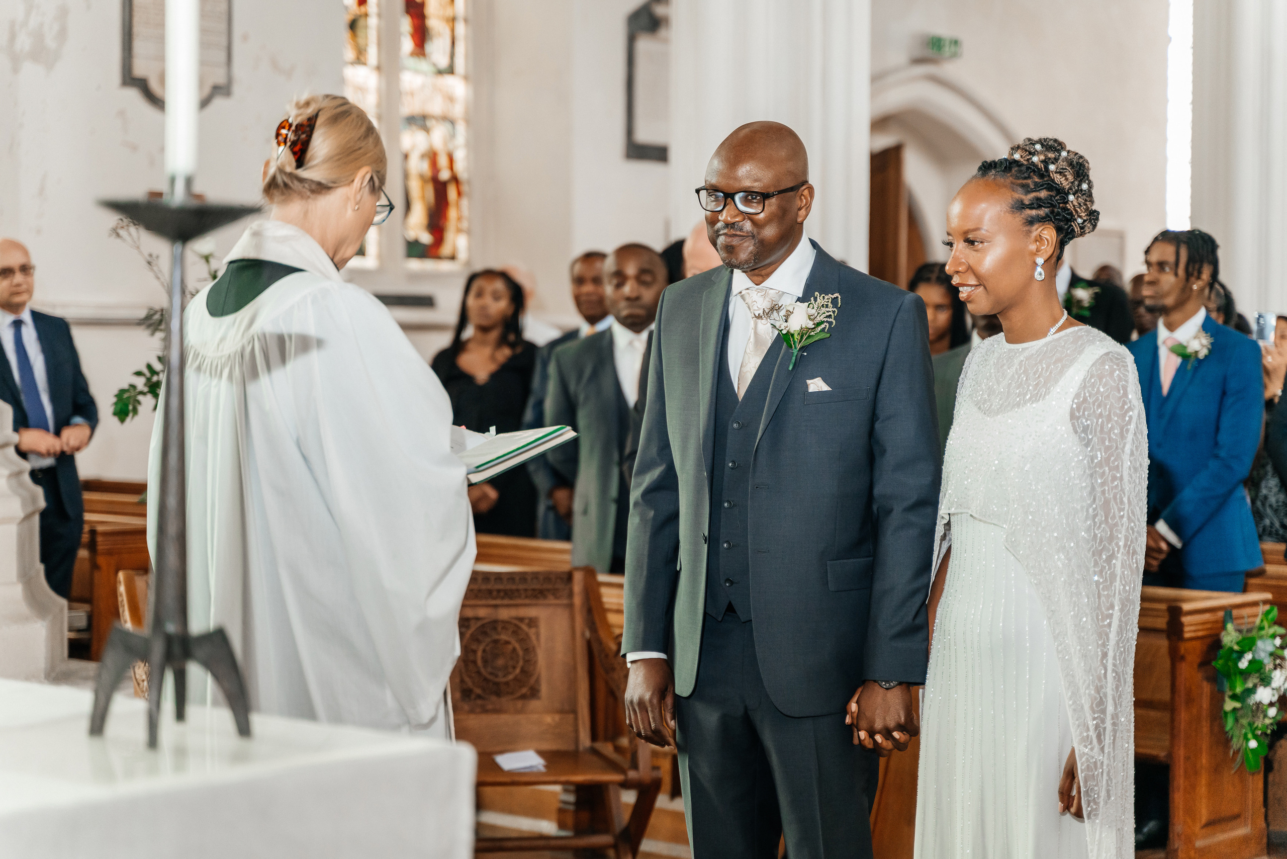 Wedding in St Mary the Virgin Ware