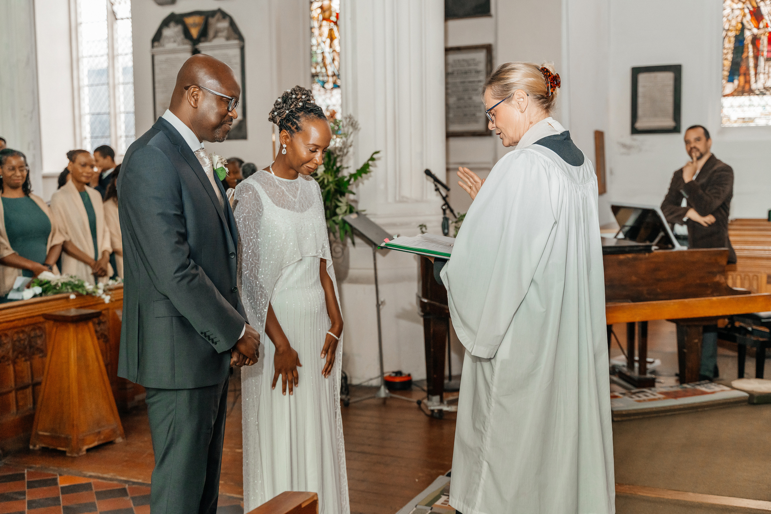 Wedding in St Mary the Virgin Ware