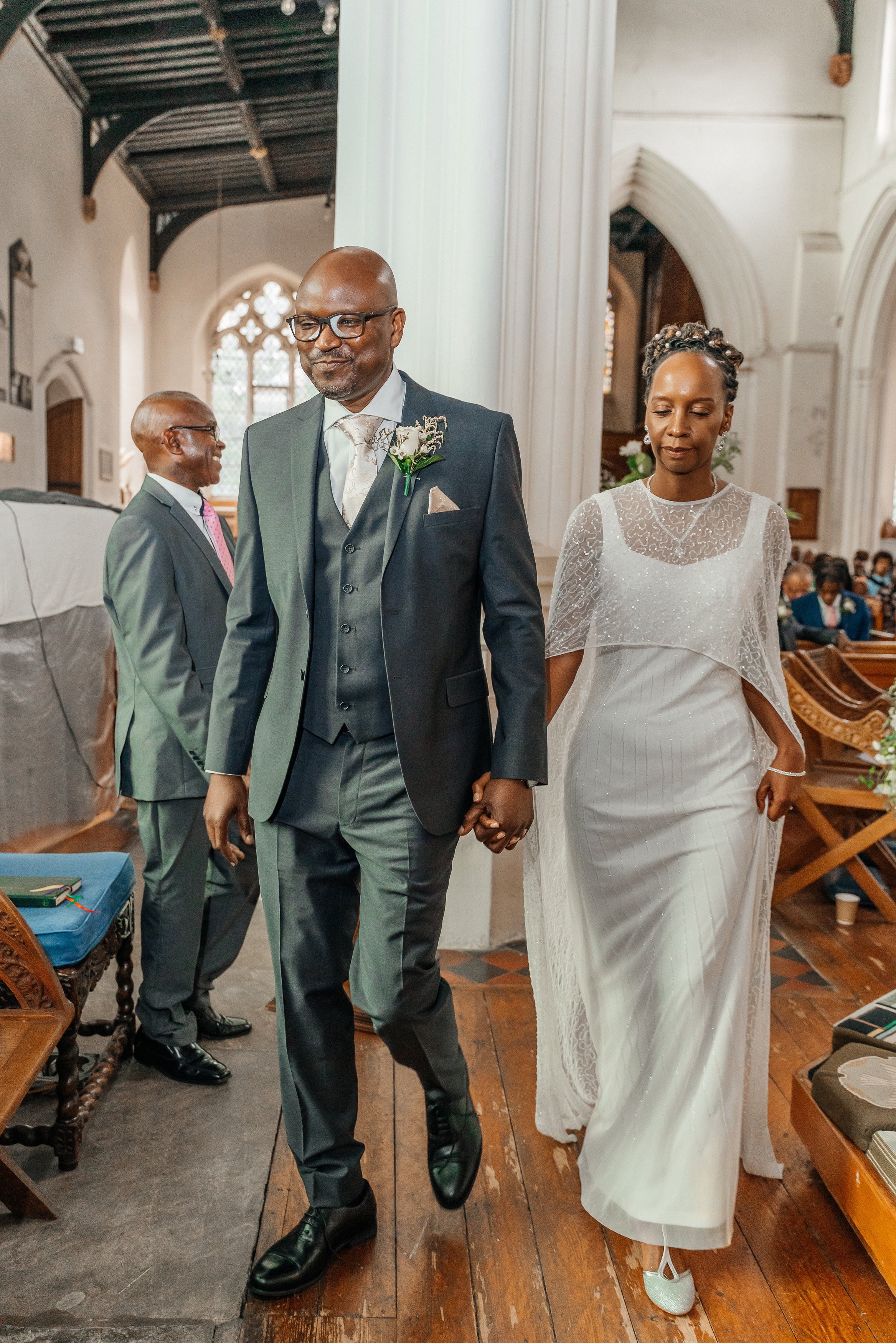 Wedding in St Mary the Virgin Ware