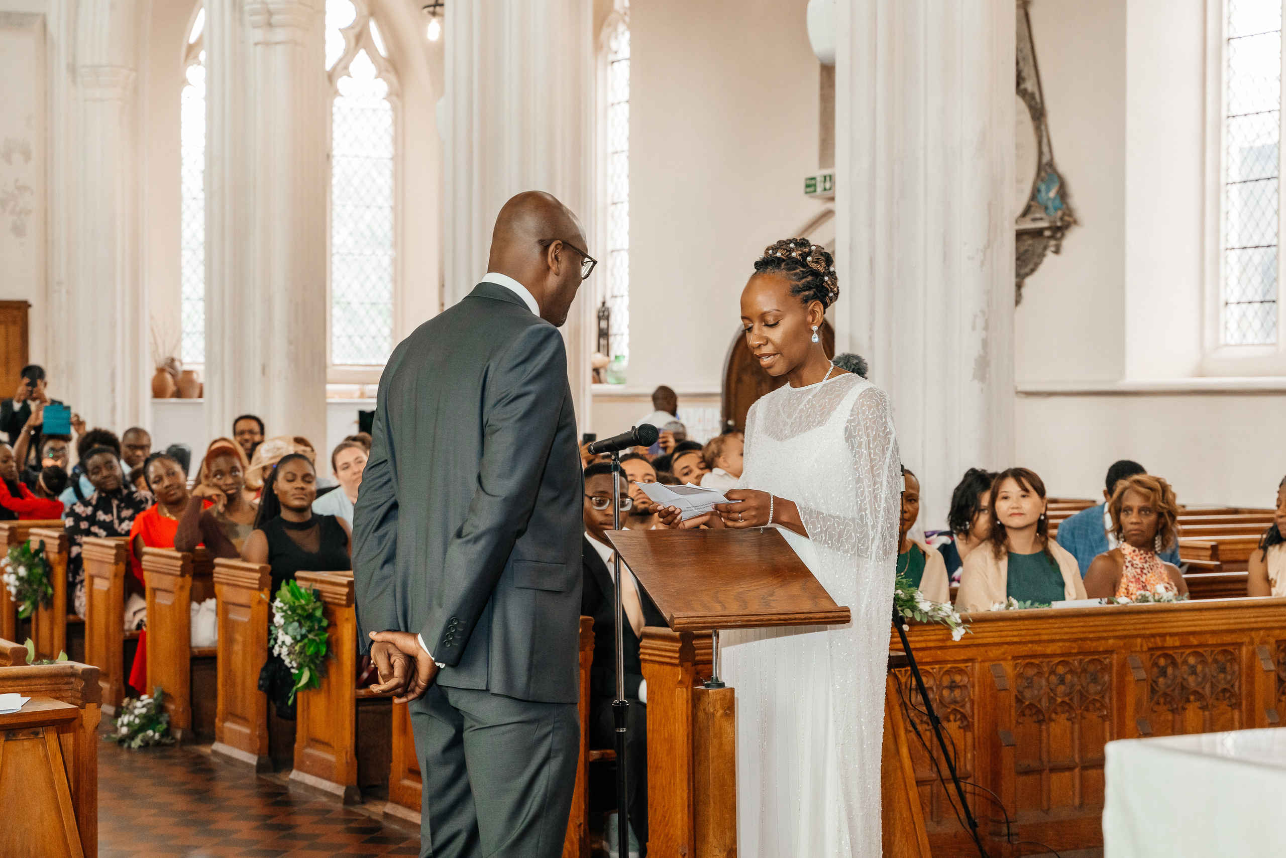 Wedding in St Mary the Virgin Ware