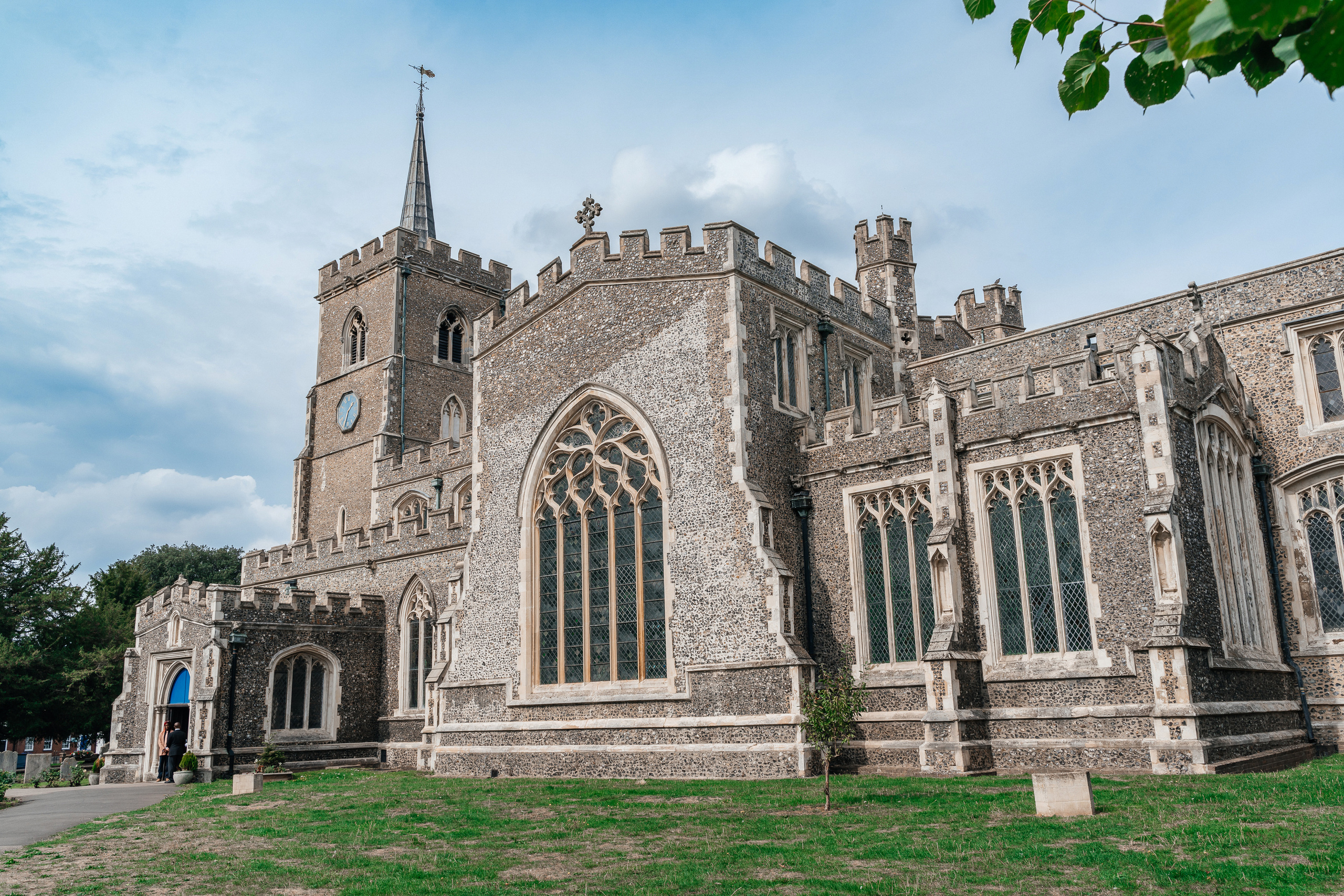 Wedding in St Mary the Virgin Ware