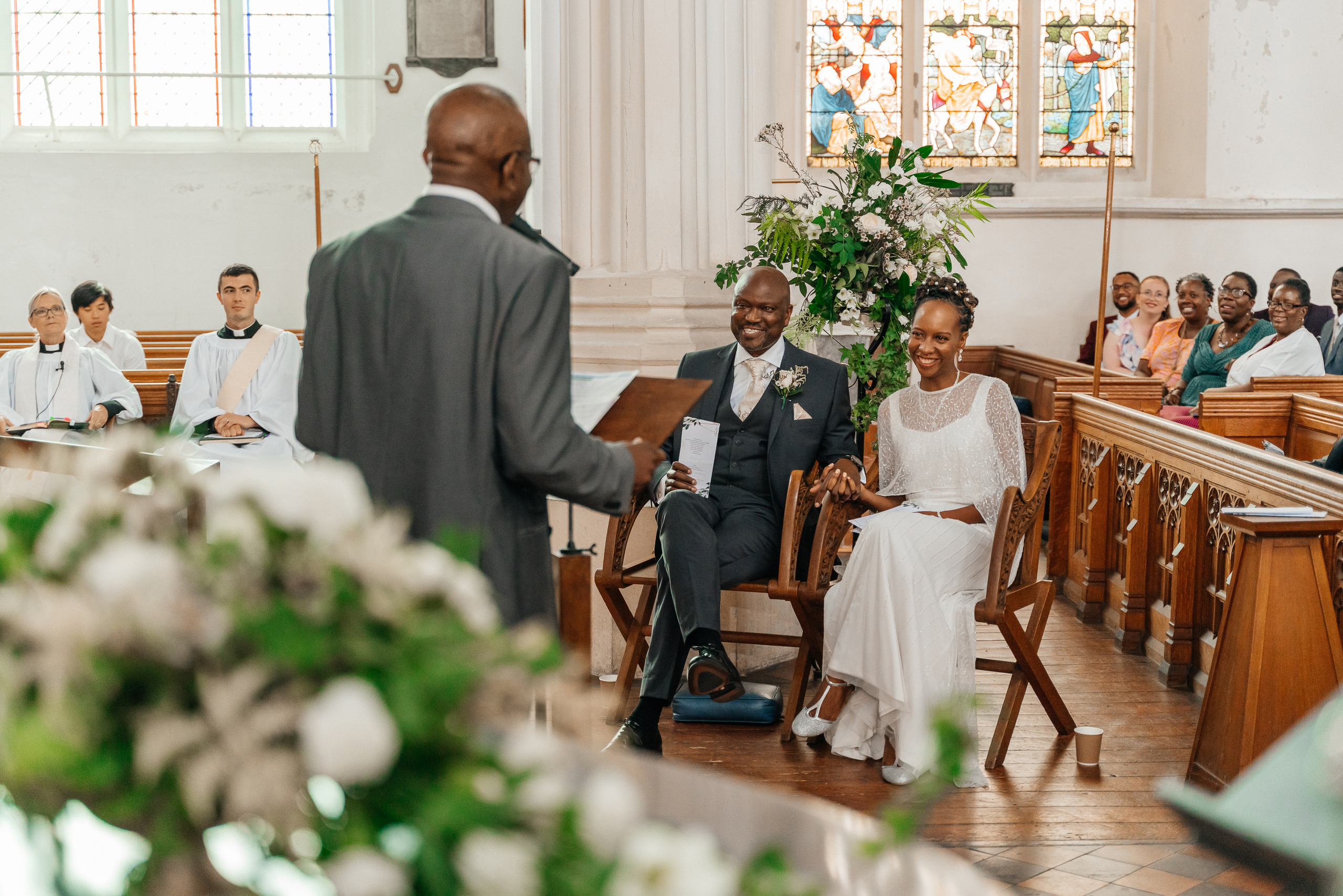 Wedding in St Mary the Virgin Ware