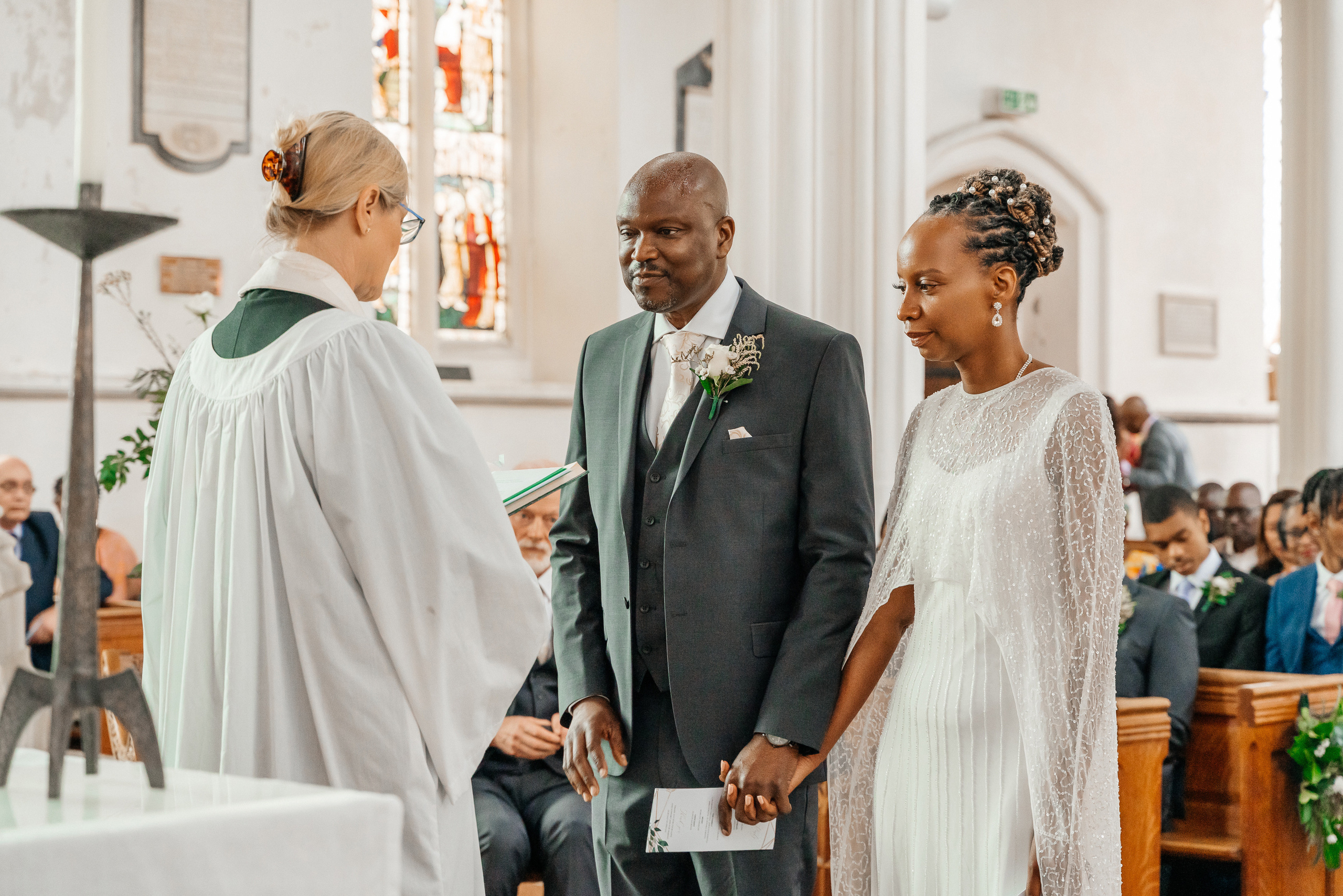 Wedding in St Mary the Virgin Ware