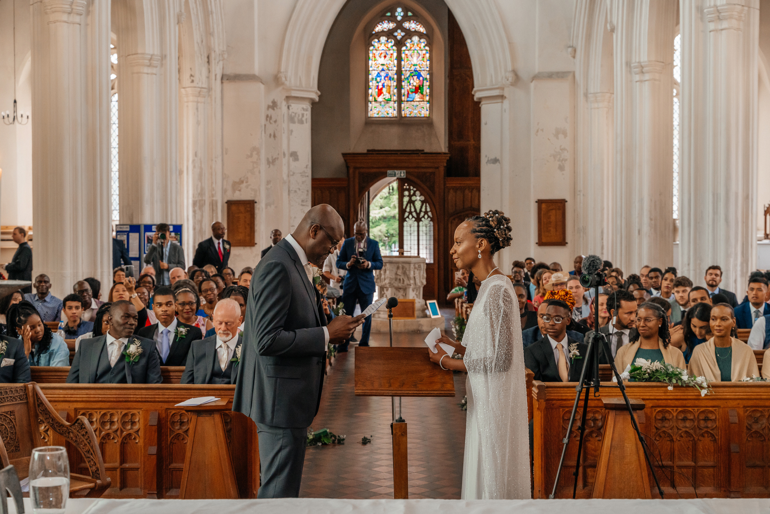 Wedding in St Mary the Virgin Ware