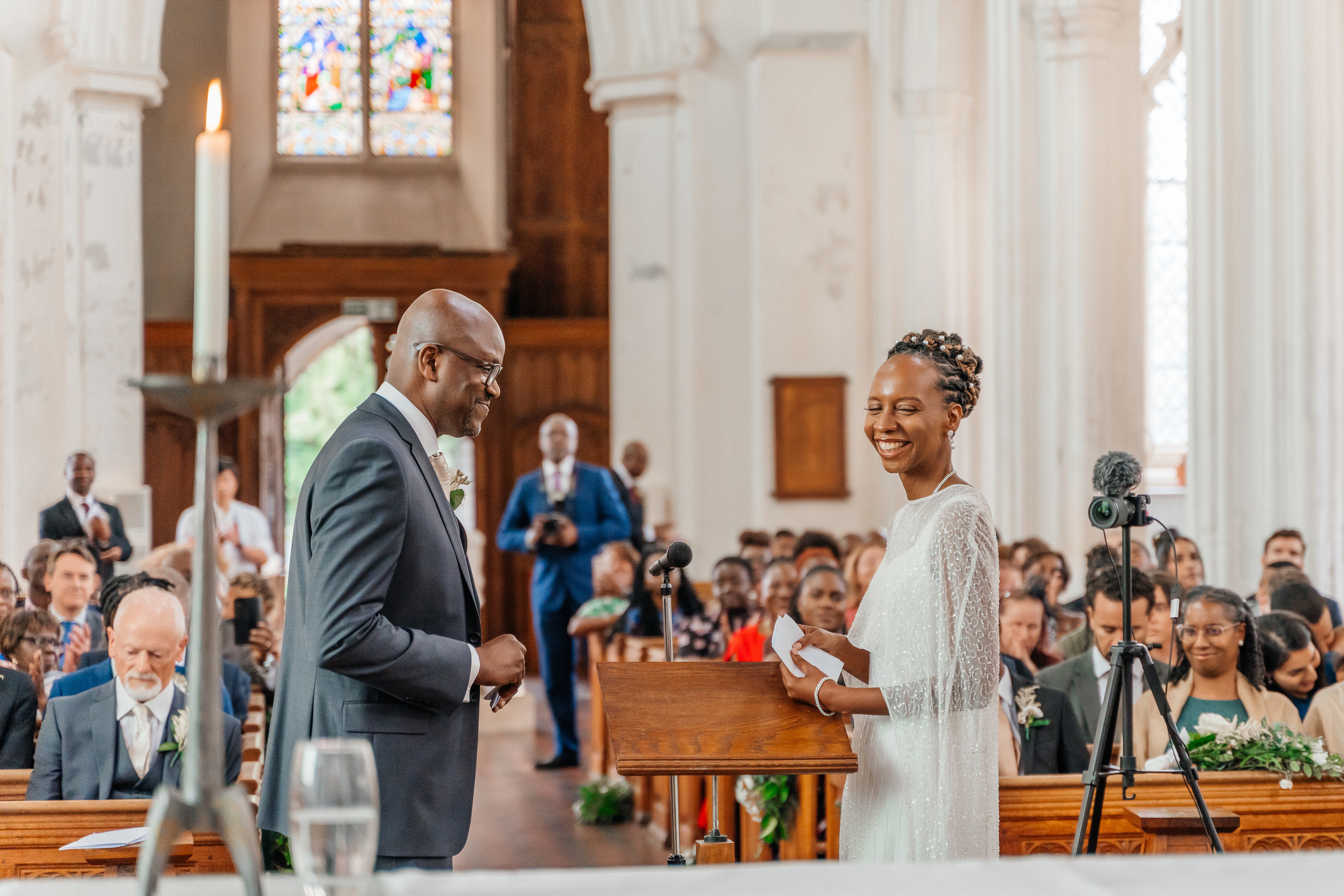 Wedding in St Mary the Virgin Ware