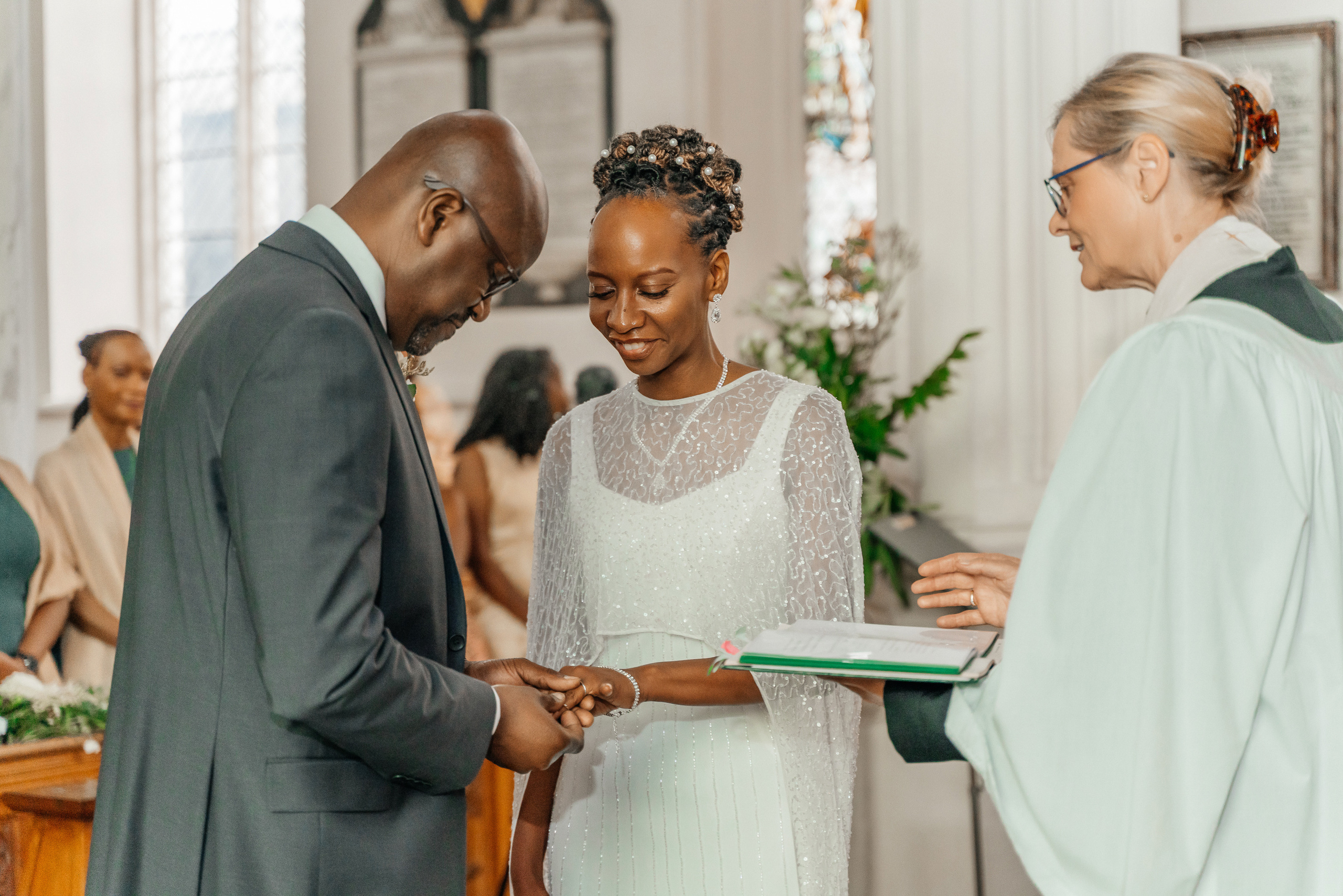 Wedding in St Mary the Virgin Ware