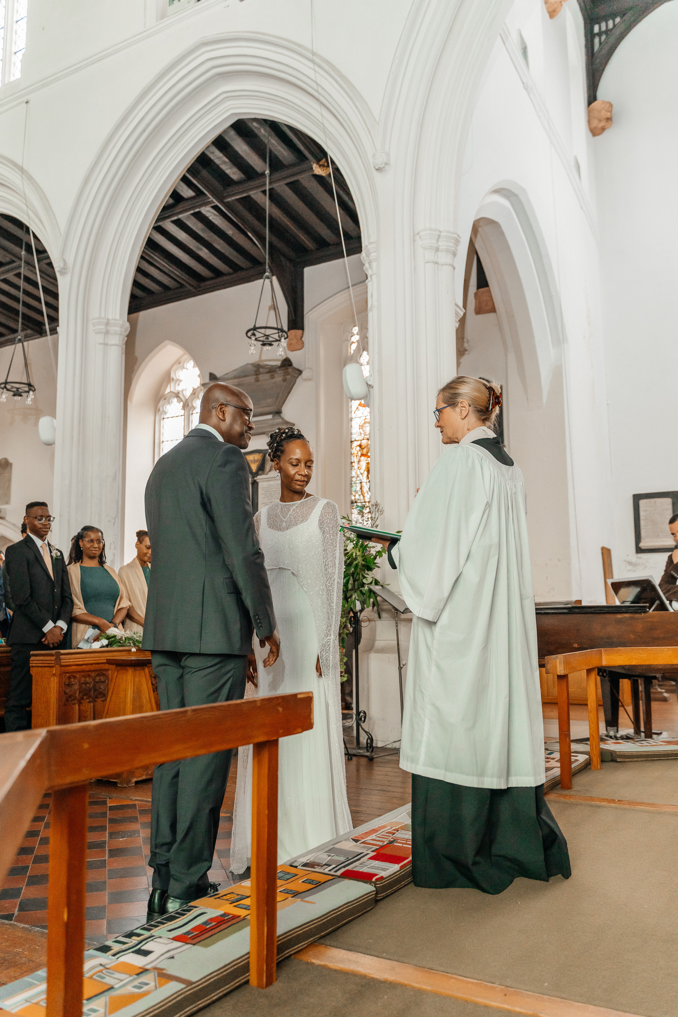 Wedding in St Mary the Virgin Ware