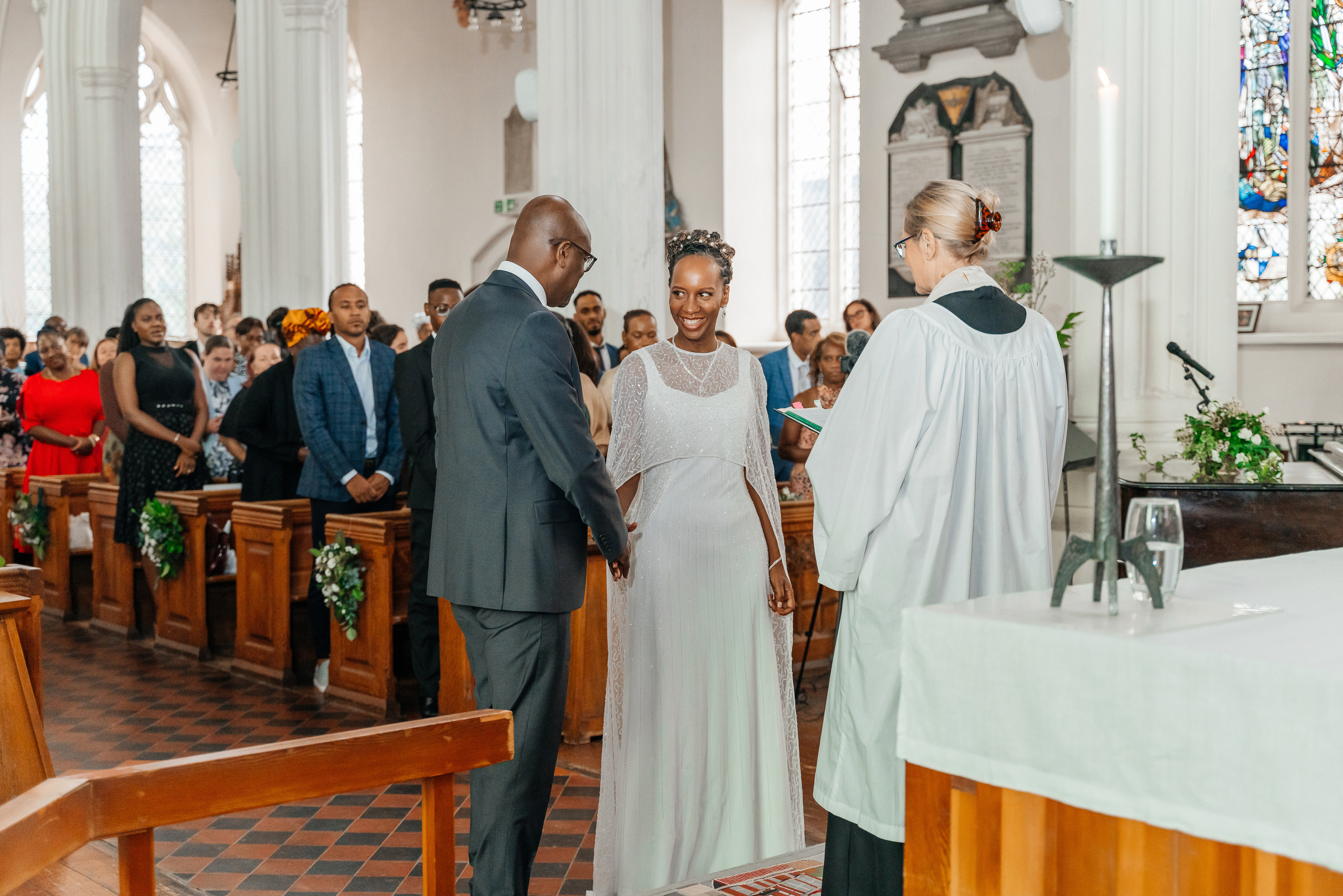 Wedding in St Mary the Virgin Ware